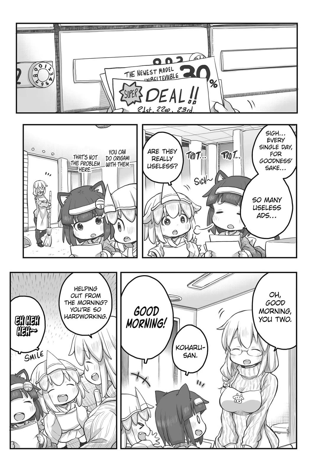 Ms. Corporate Slave Wants to be Healed by a Loli Spirit chapter 84 page 1