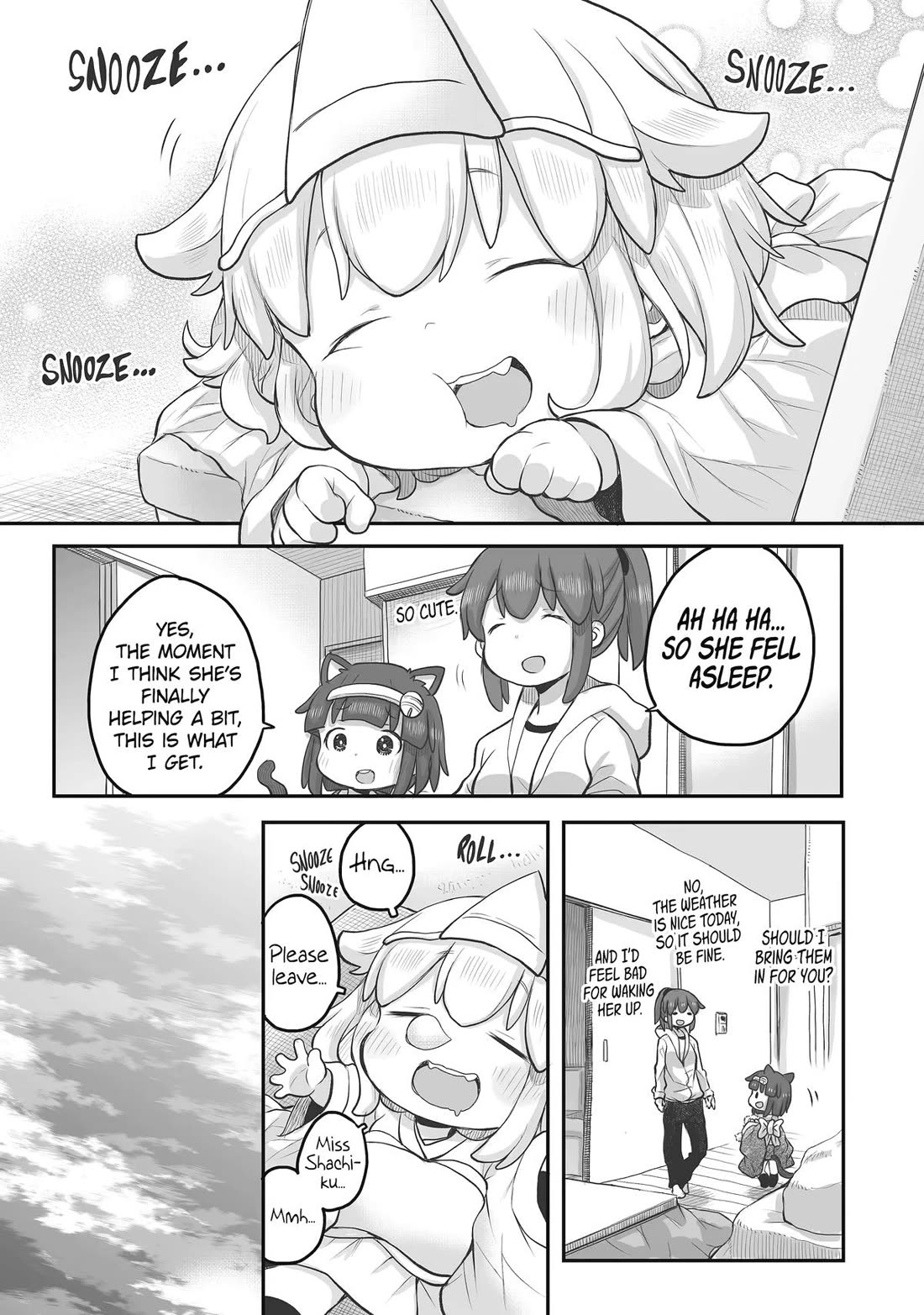 Ms. Corporate Slave Wants to be Healed by a Loli Spirit chapter 84 page 11
