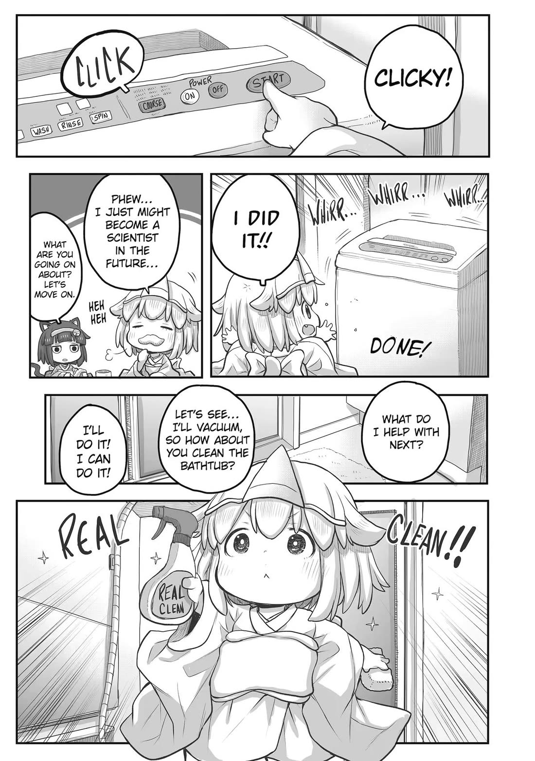 Ms. Corporate Slave Wants to be Healed by a Loli Spirit chapter 84 page 7
