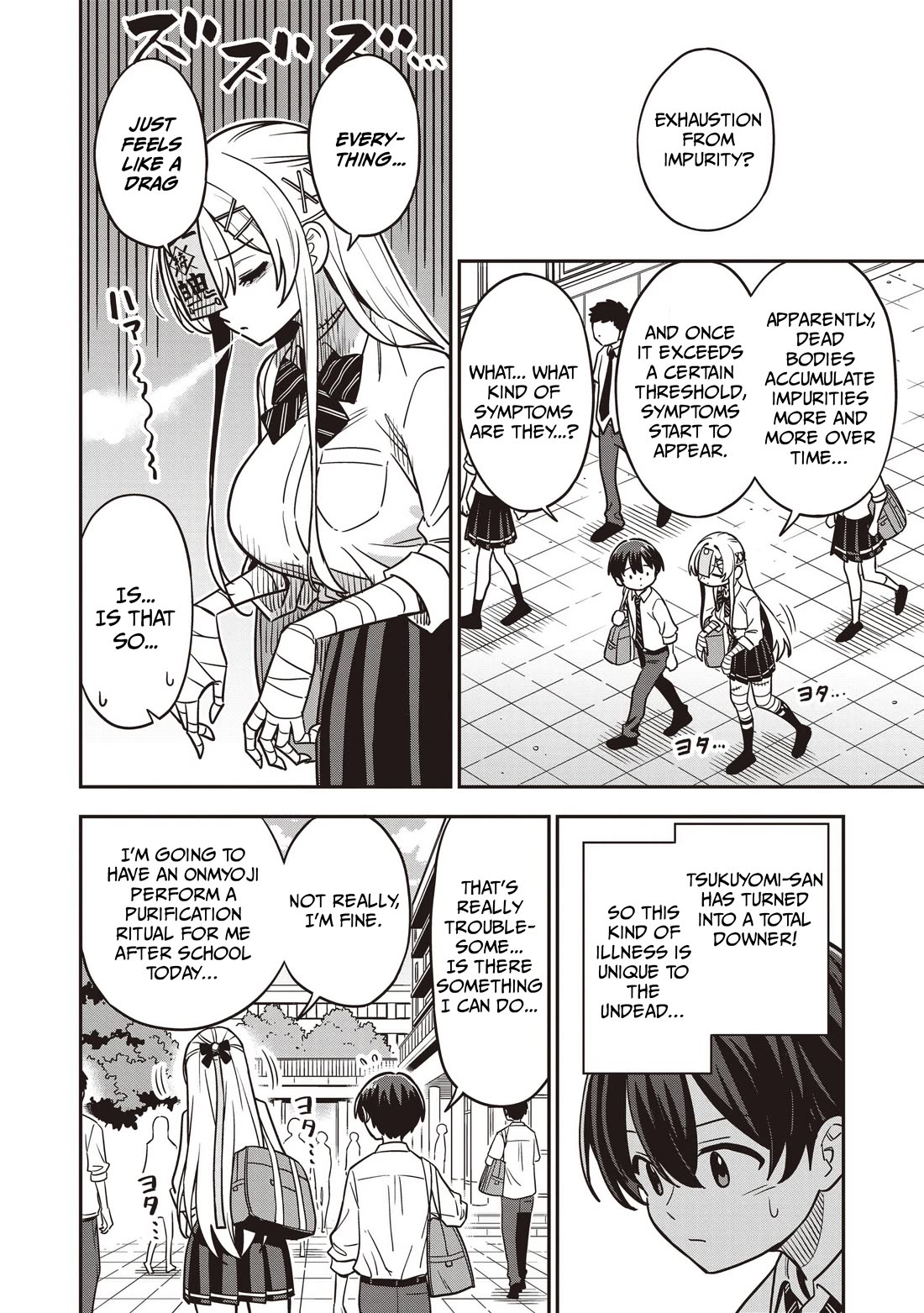 Ms. Undead's Clumsy Youth chapter 7 page 4