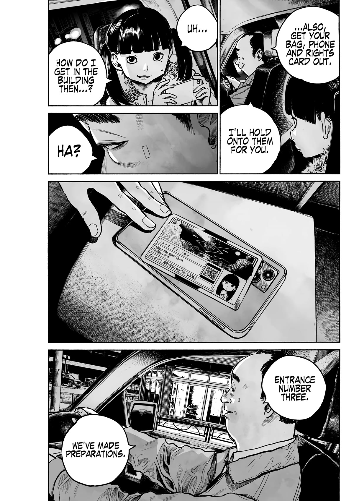 Mujina into The Deep chapter 1 page 18