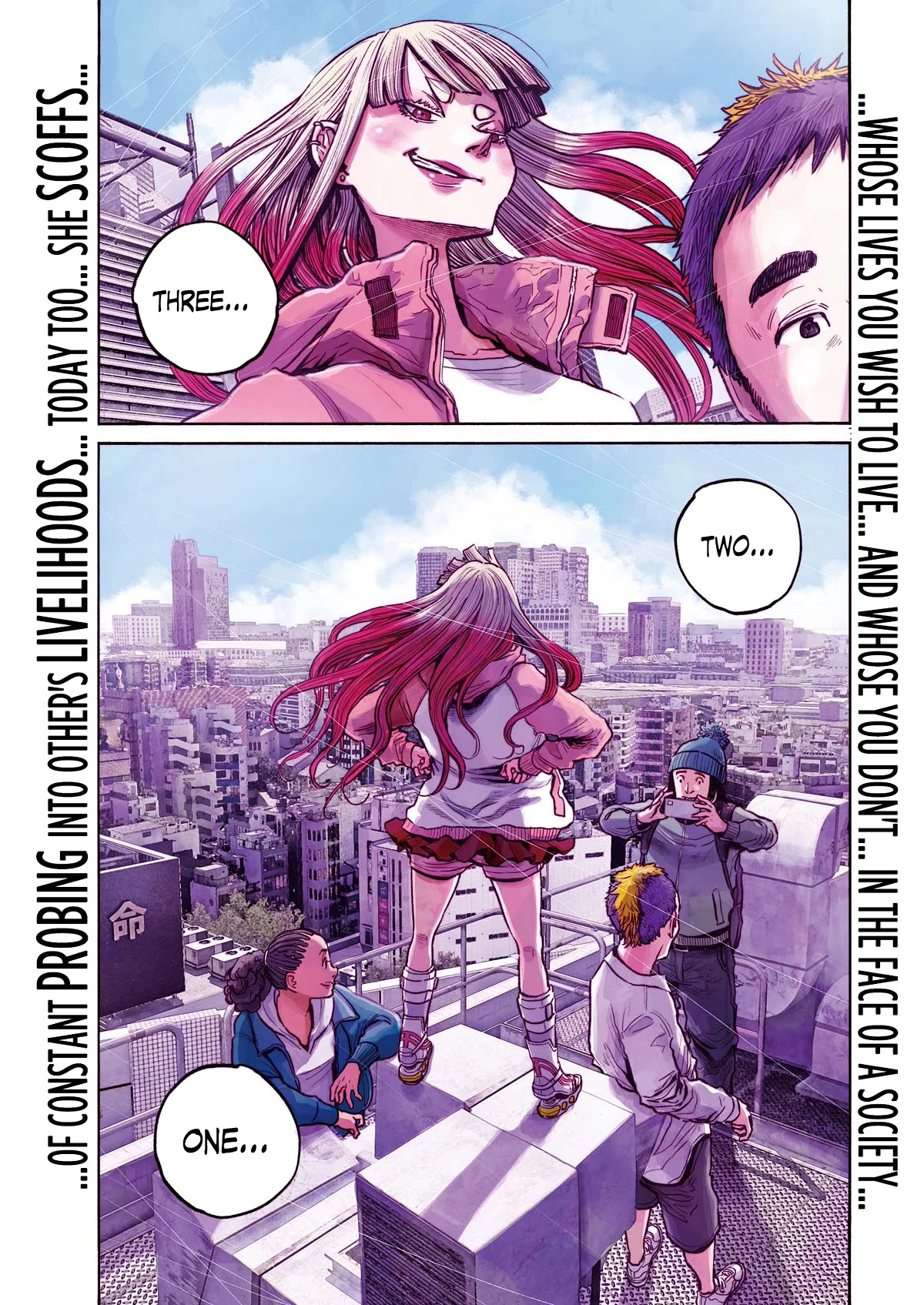 Mujina into The Deep chapter 1 page 3
