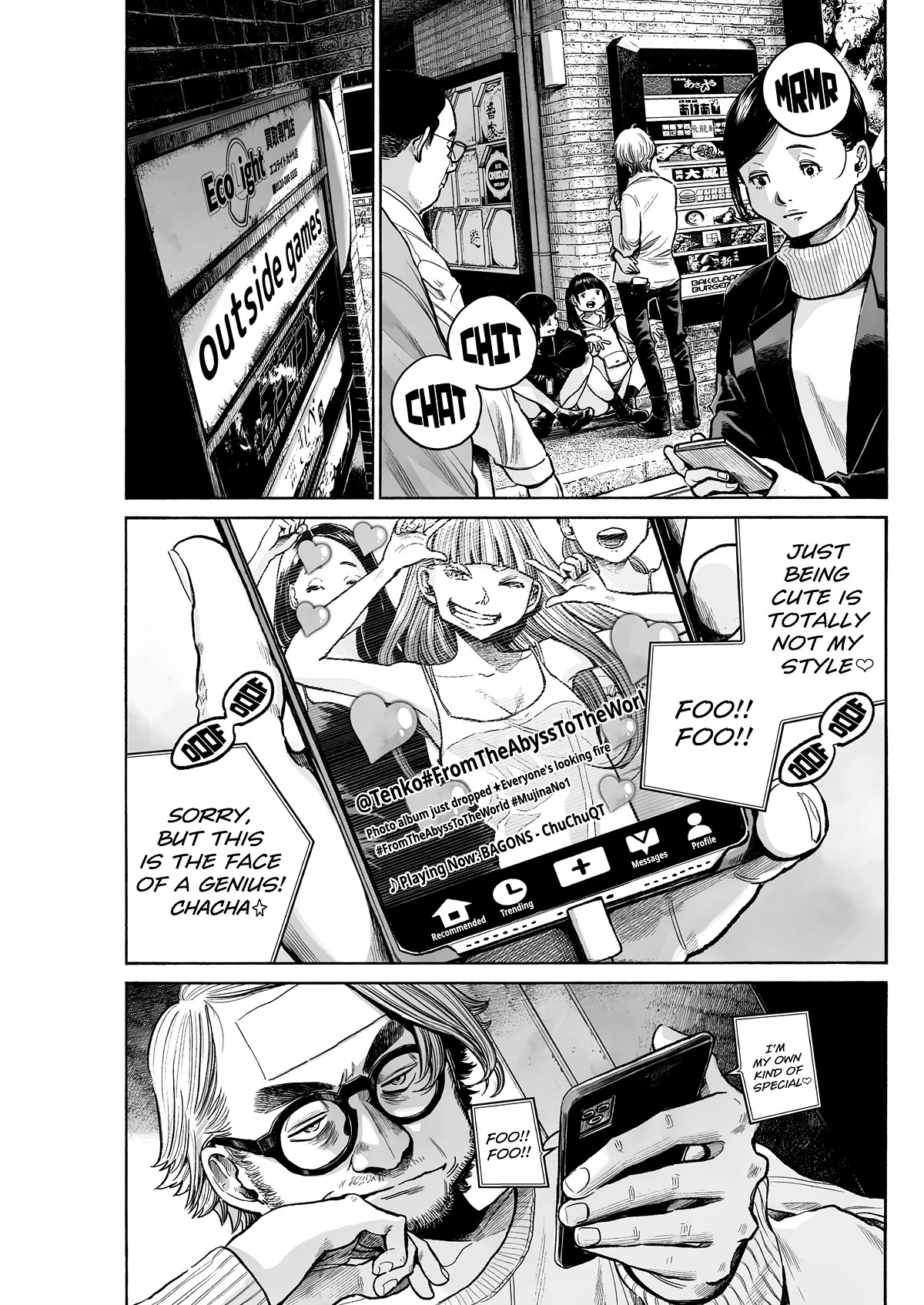 Mujina into The Deep chapter 1 page 6