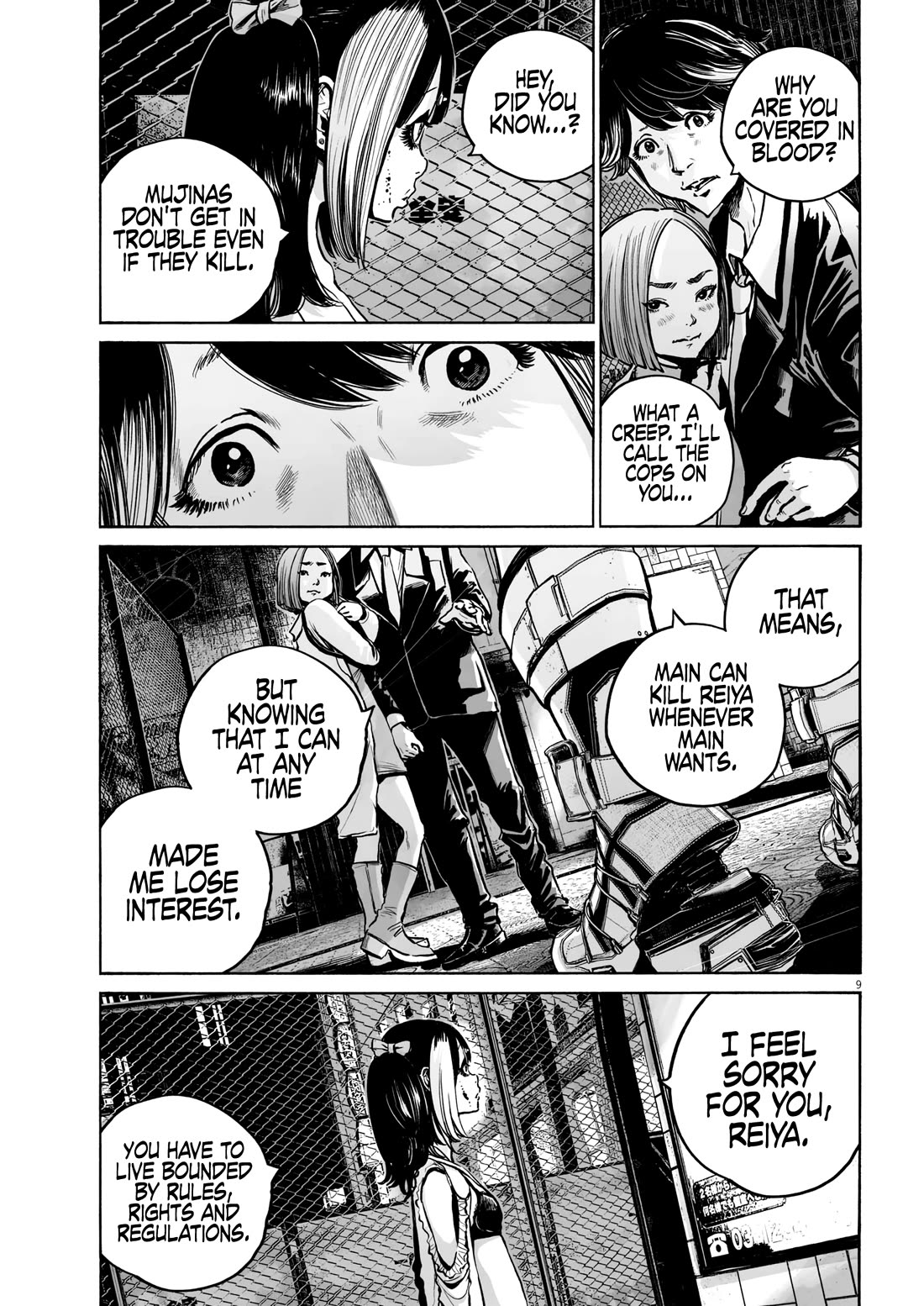Mujina into The Deep chapter 11 page 11