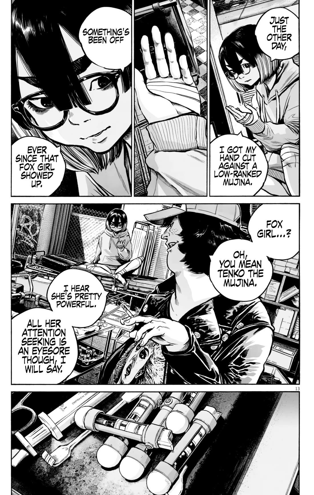 Mujina into The Deep chapter 12 page 14