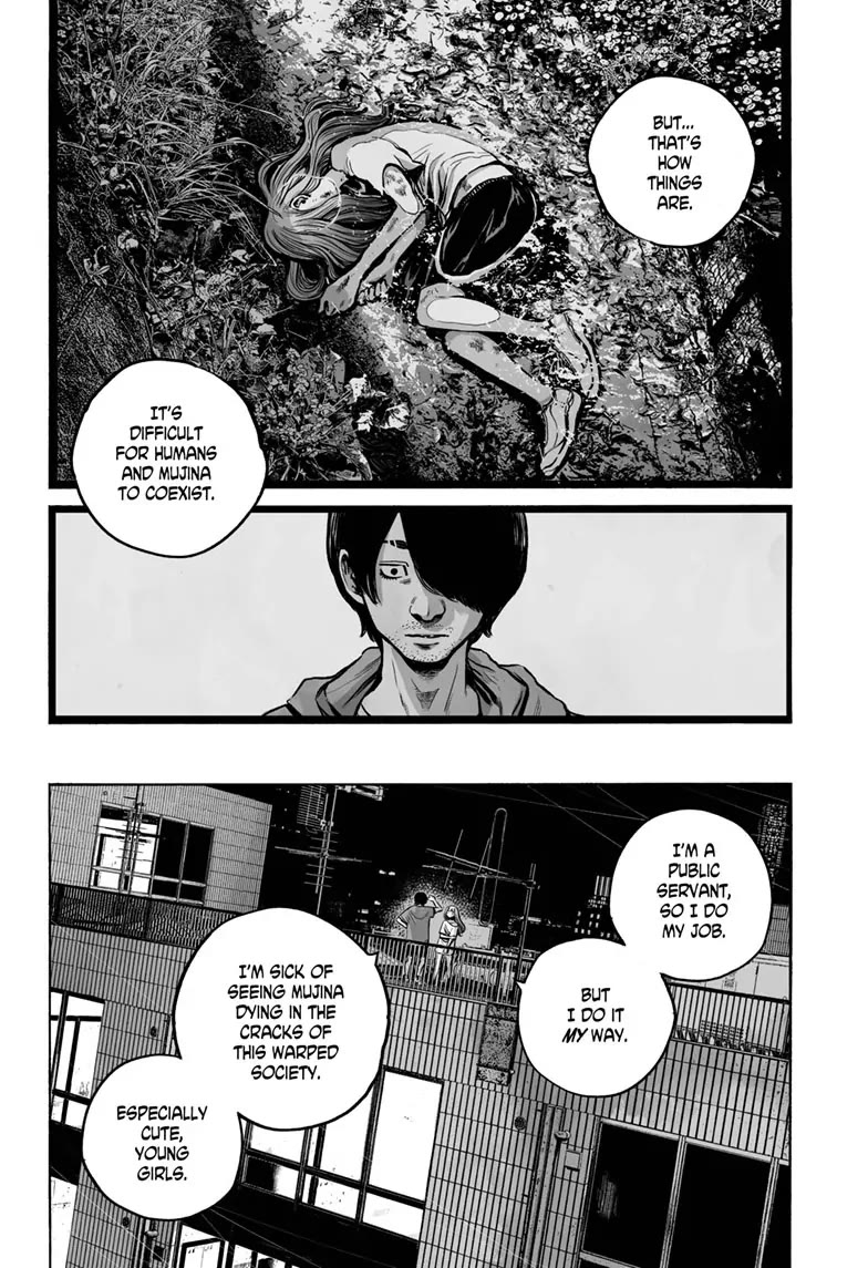 Mujina into The Deep chapter 13 page 18
