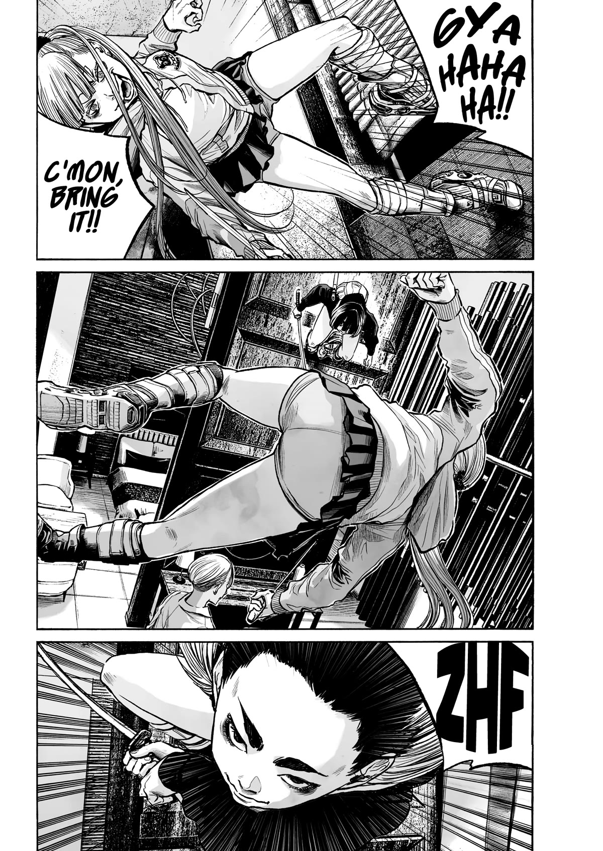 Mujina into The Deep chapter 2 page 4