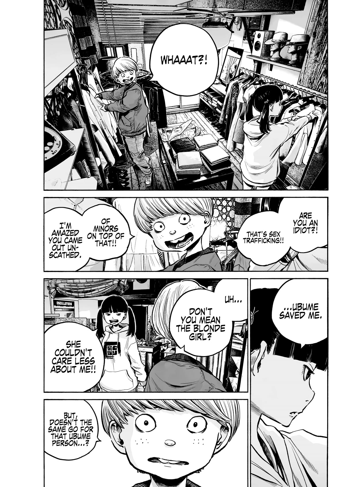Mujina into The Deep chapter 3 page 9