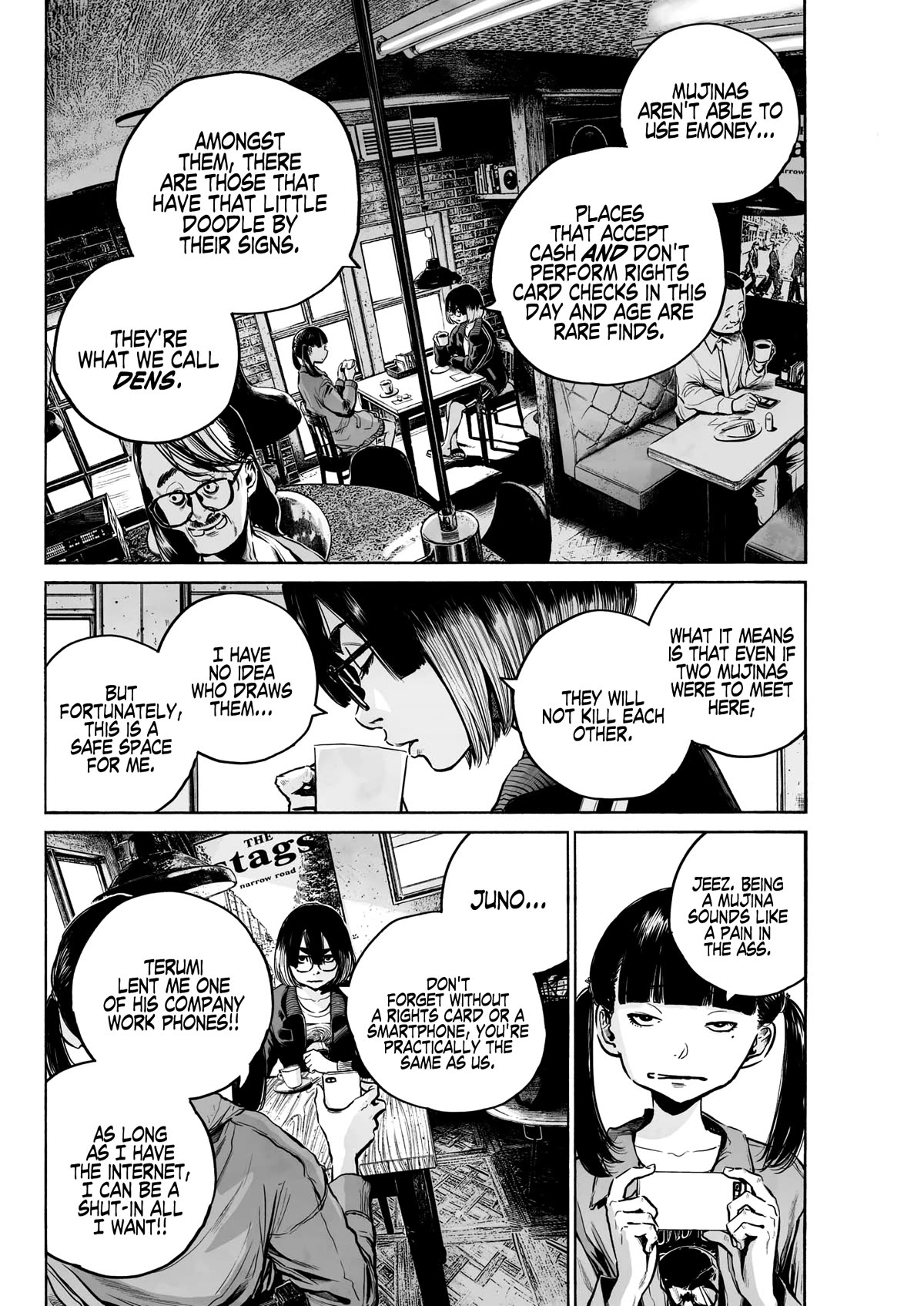 Mujina into The Deep chapter 4 page 6
