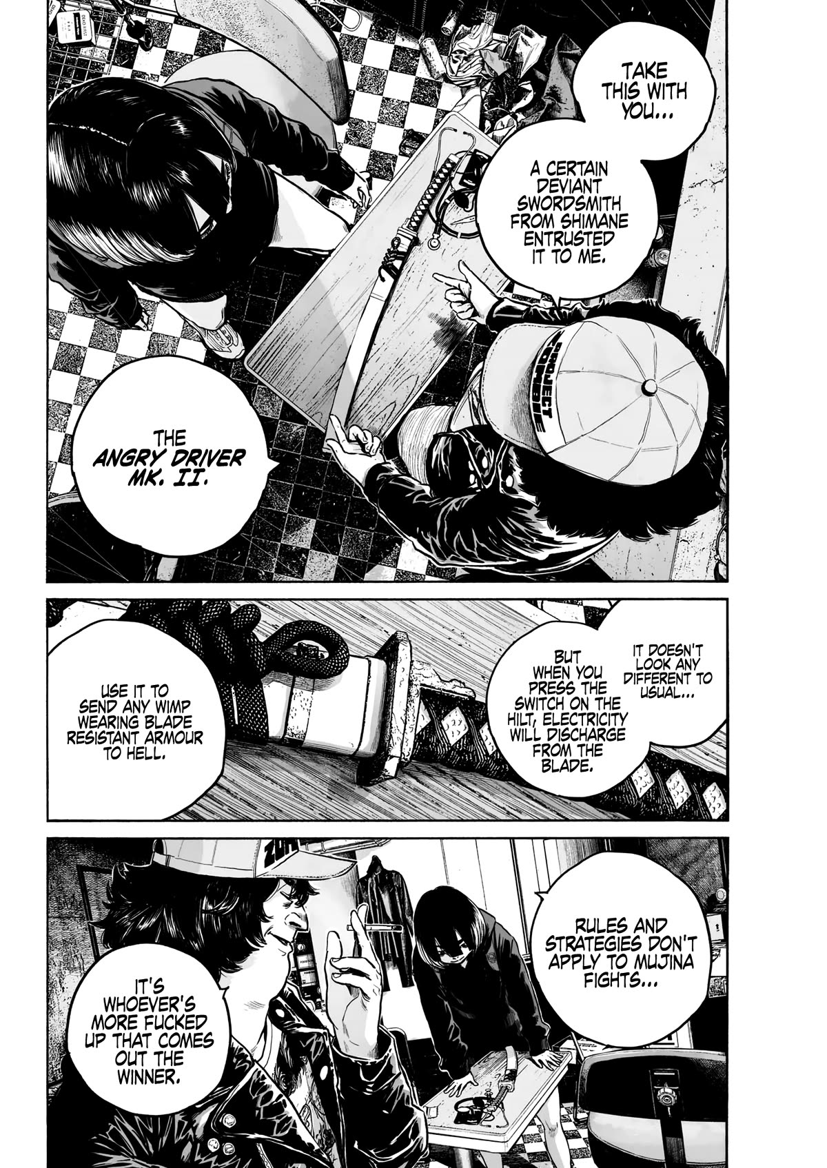 Mujina into The Deep chapter 5 page 8