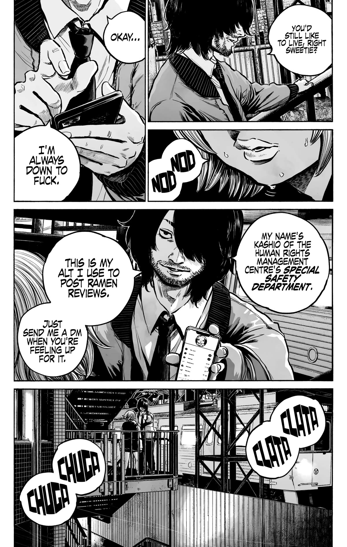 Mujina into The Deep chapter 8 page 11