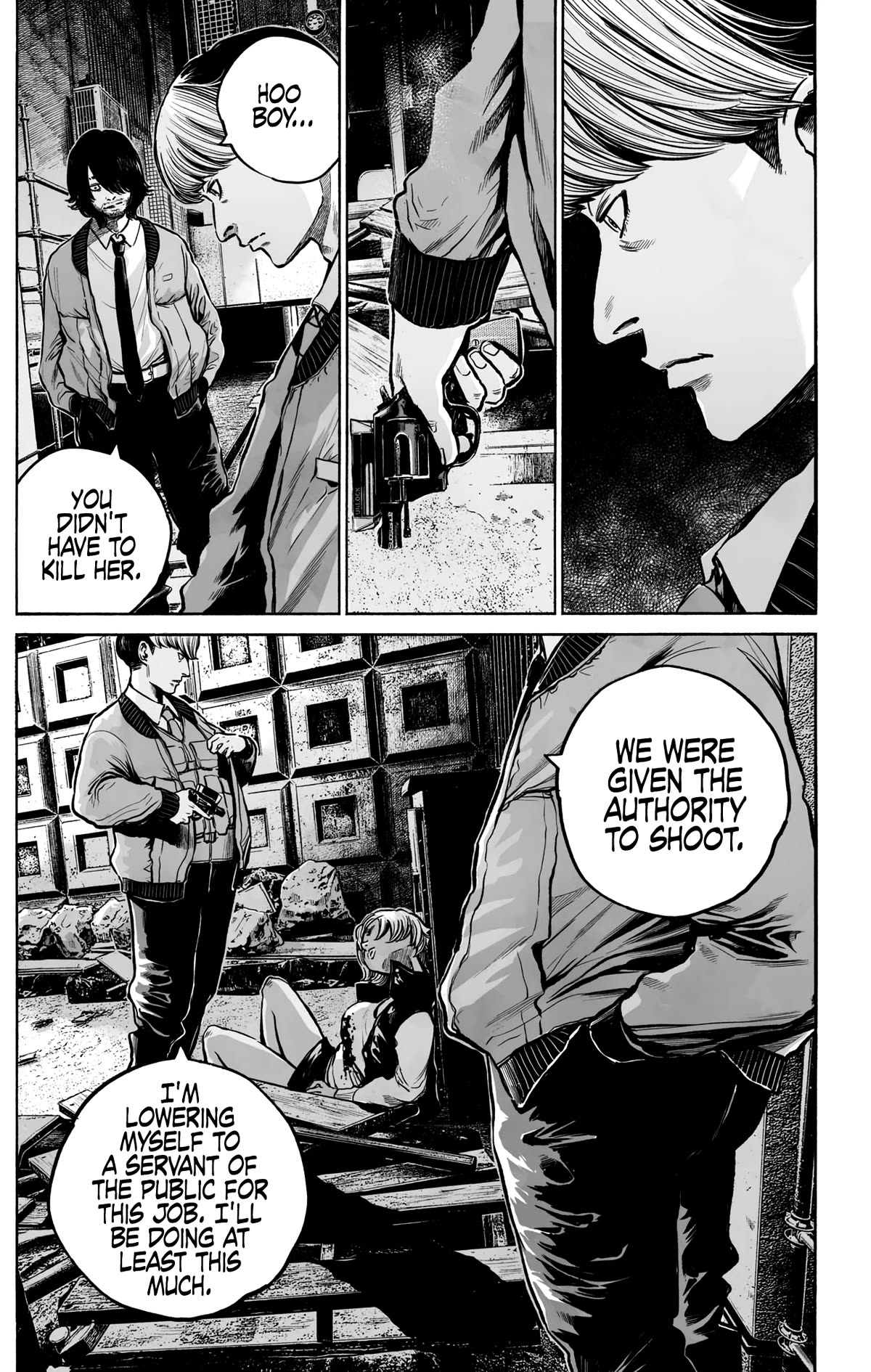Mujina into The Deep chapter 8 page 13