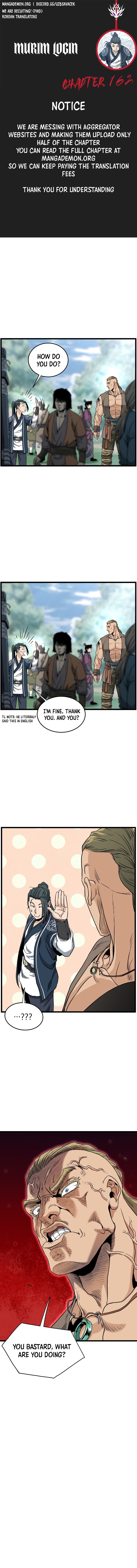 Murim Login chapter 162 page 1