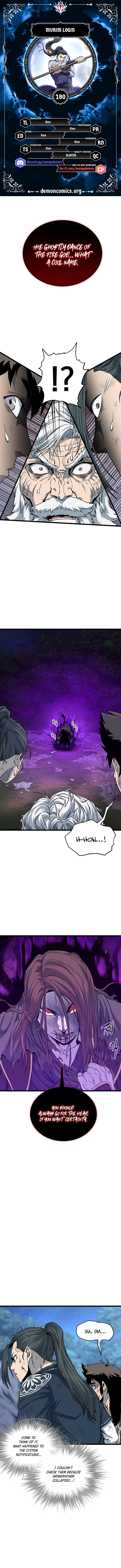 Murim Login chapter 180 page 1