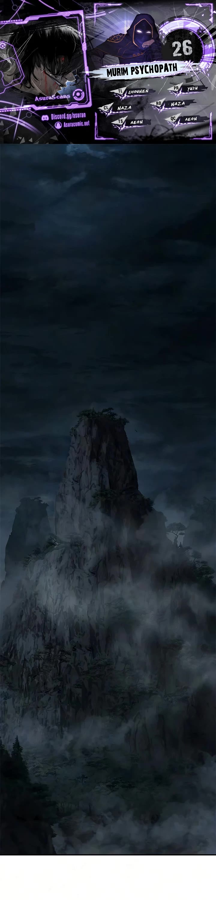 Murim Psychopath chapter 26 page 1
