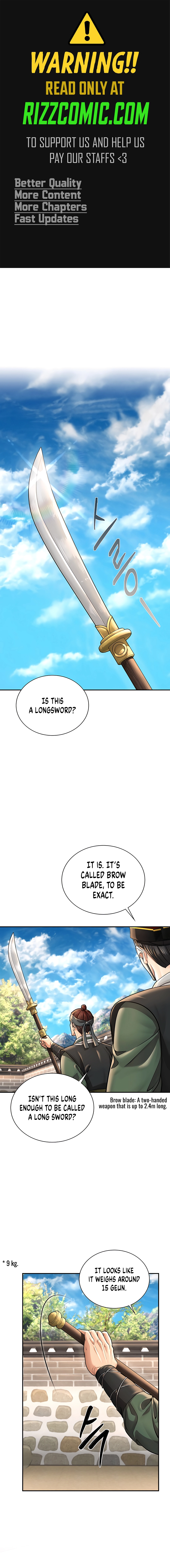 Muscle Joseon chapter 33 page 1