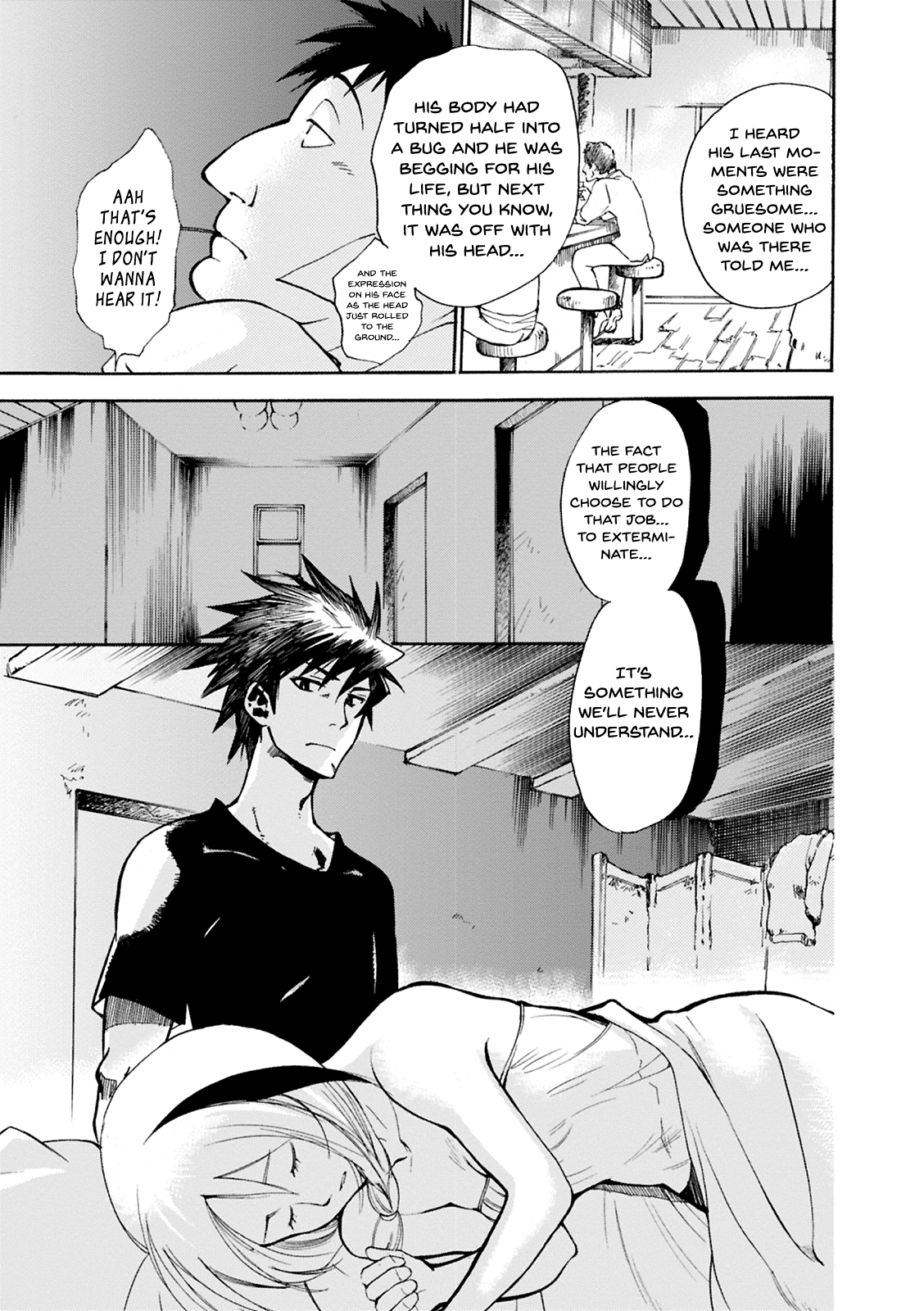 Mushikago no Cagaster chapter 1 page 33