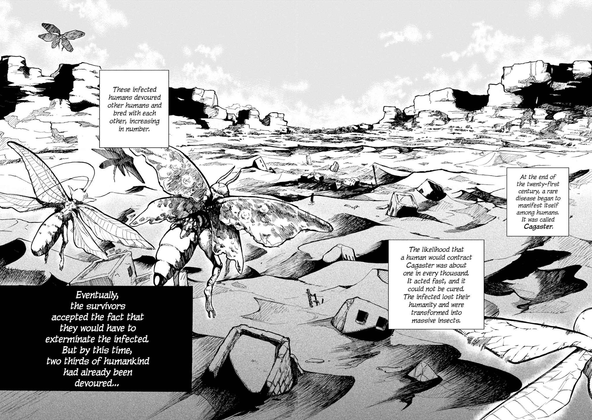 Mushikago no Cagaster chapter 1 page 8