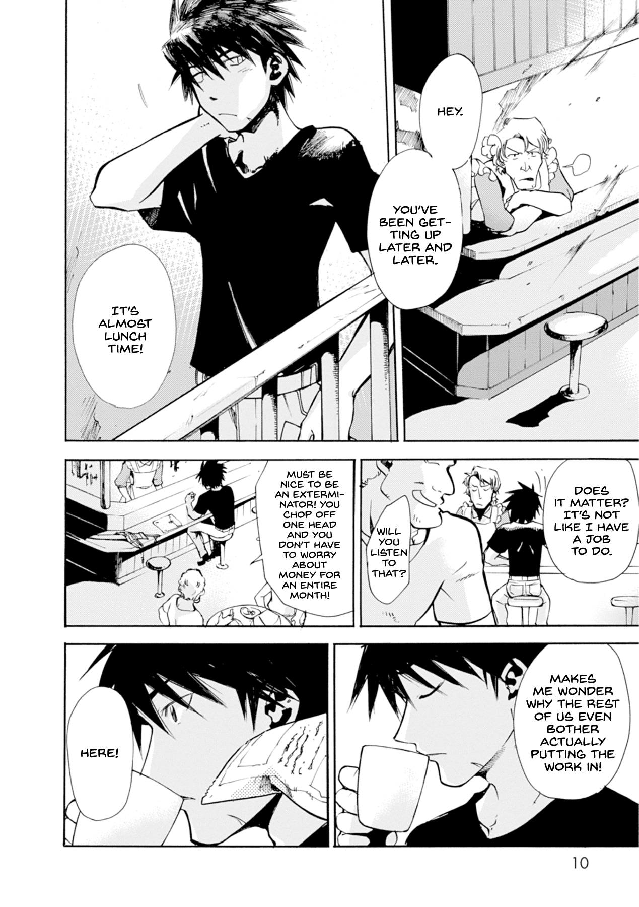 Mushikago no Cagaster chapter 12 page 10