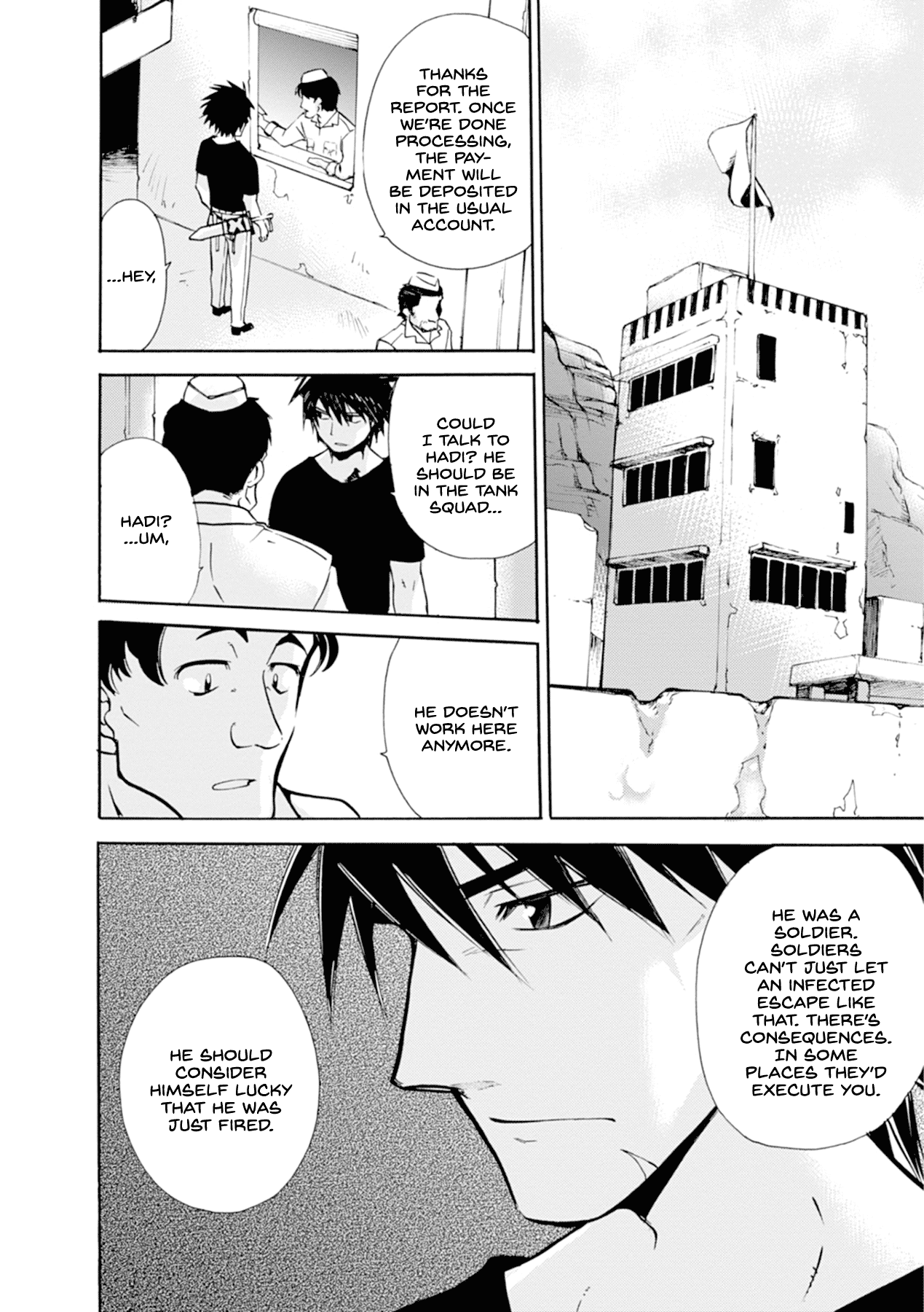 Mushikago no Cagaster chapter 12 page 14