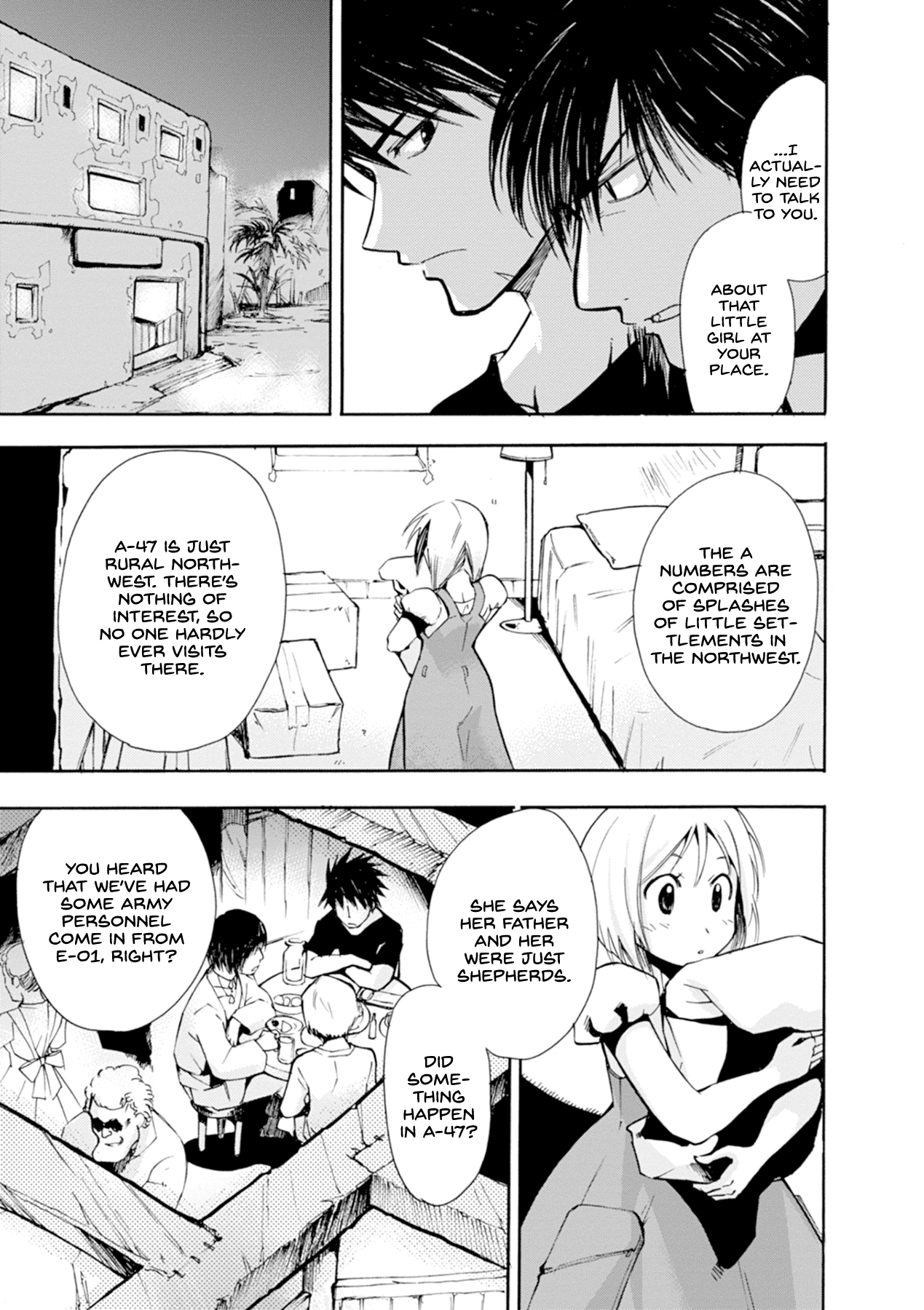 Mushikago no Cagaster chapter 12 page 35