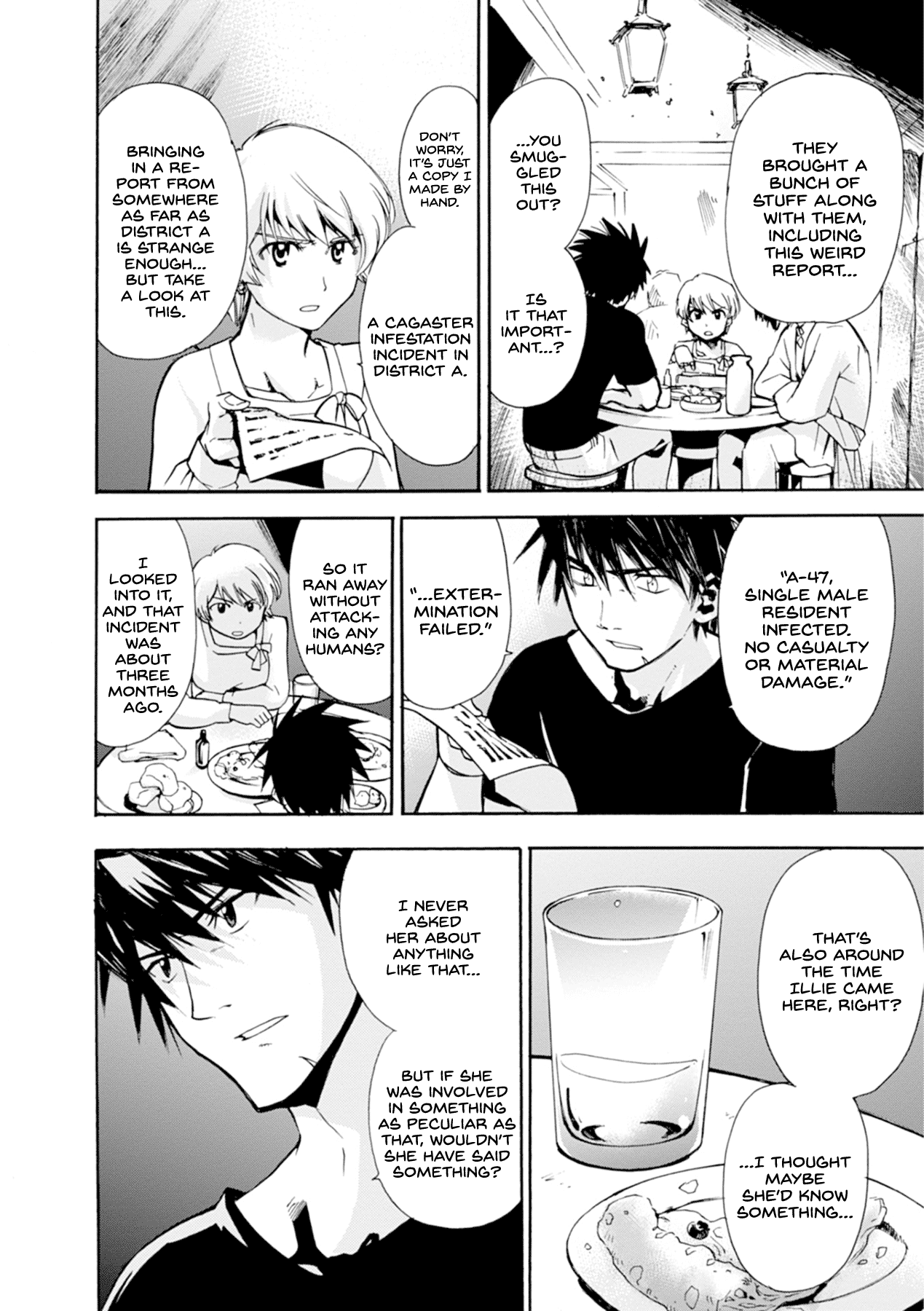 Mushikago no Cagaster chapter 12 page 36