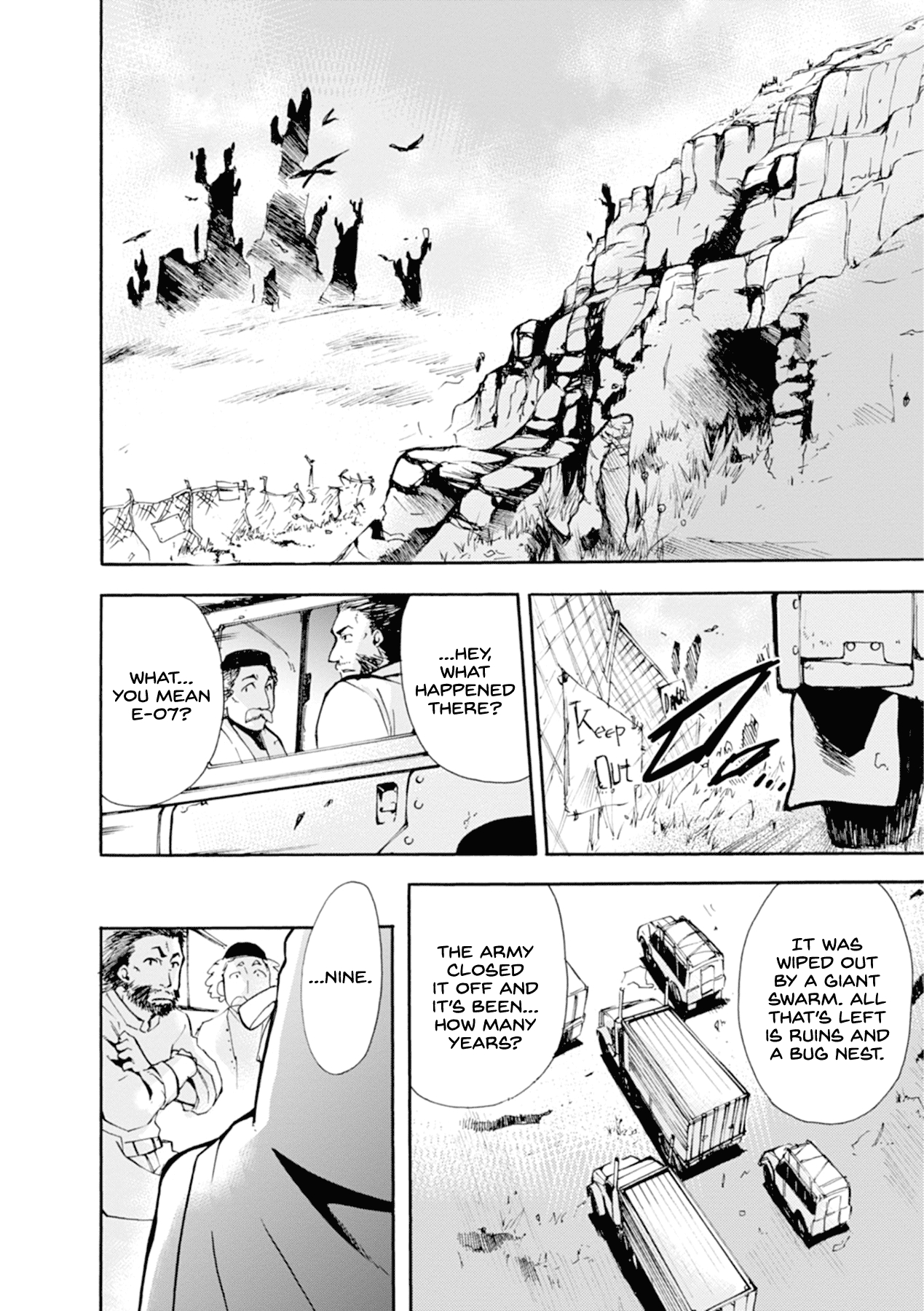 Mushikago no Cagaster chapter 12 page 8