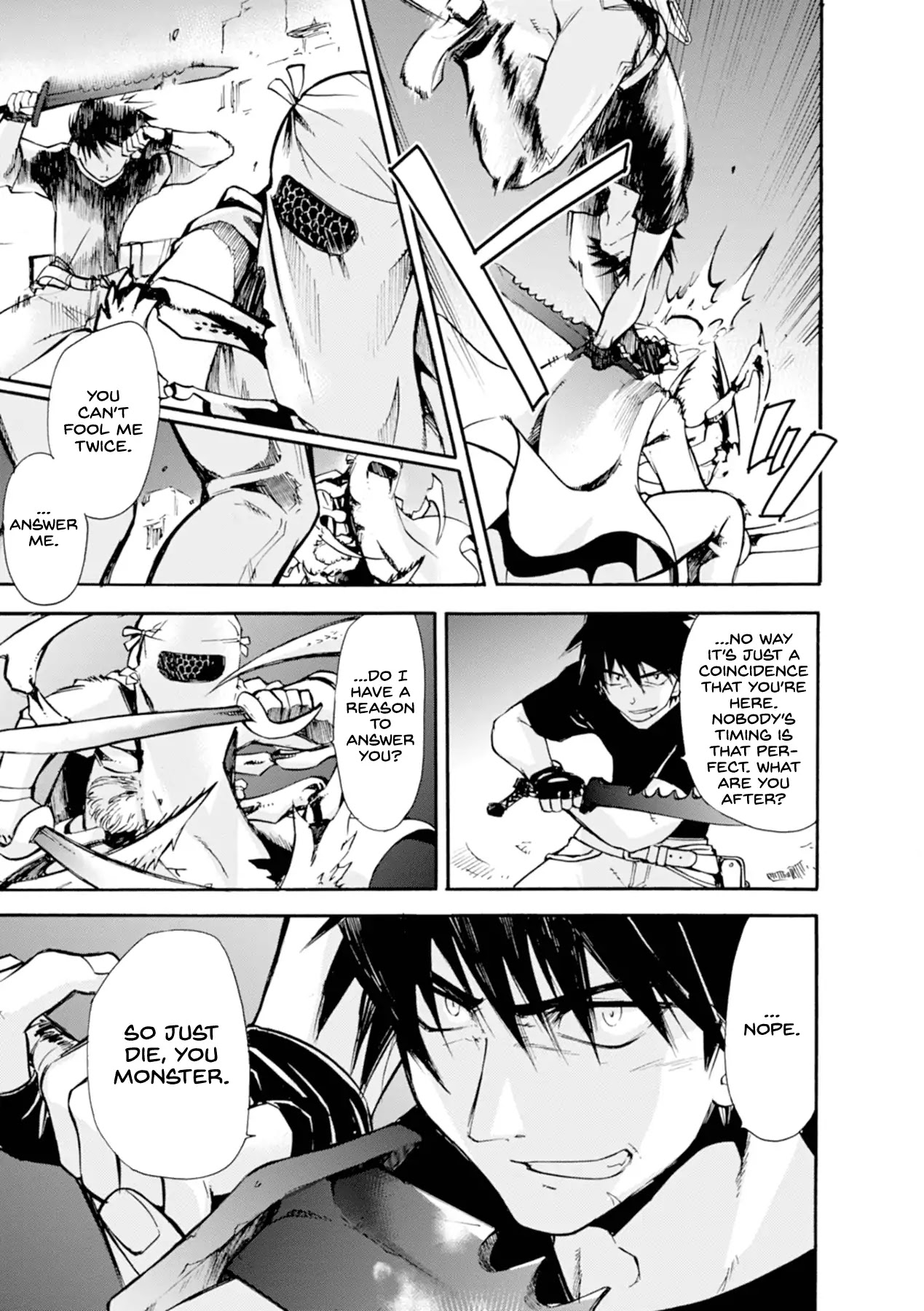 Mushikago no Cagaster chapter 13 page 28