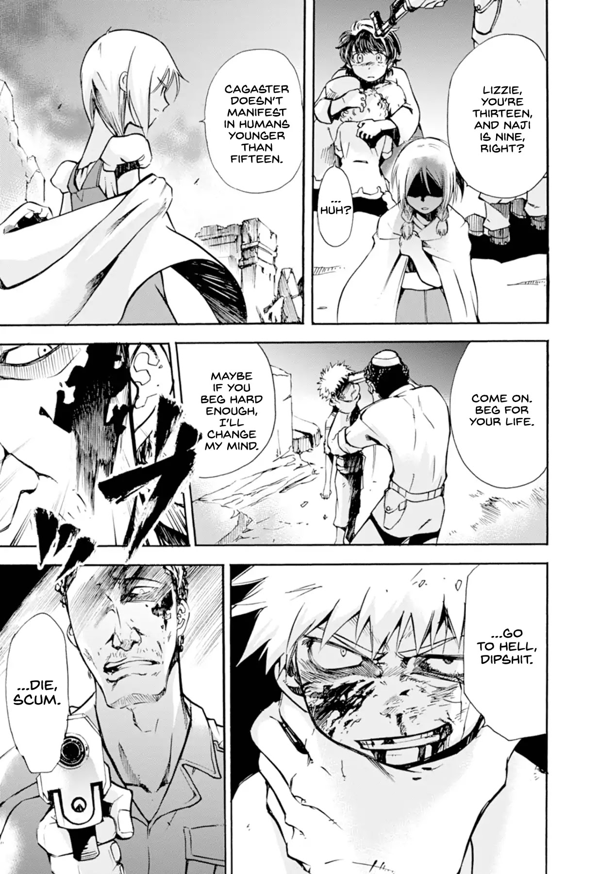 Mushikago no Cagaster chapter 13 page 39