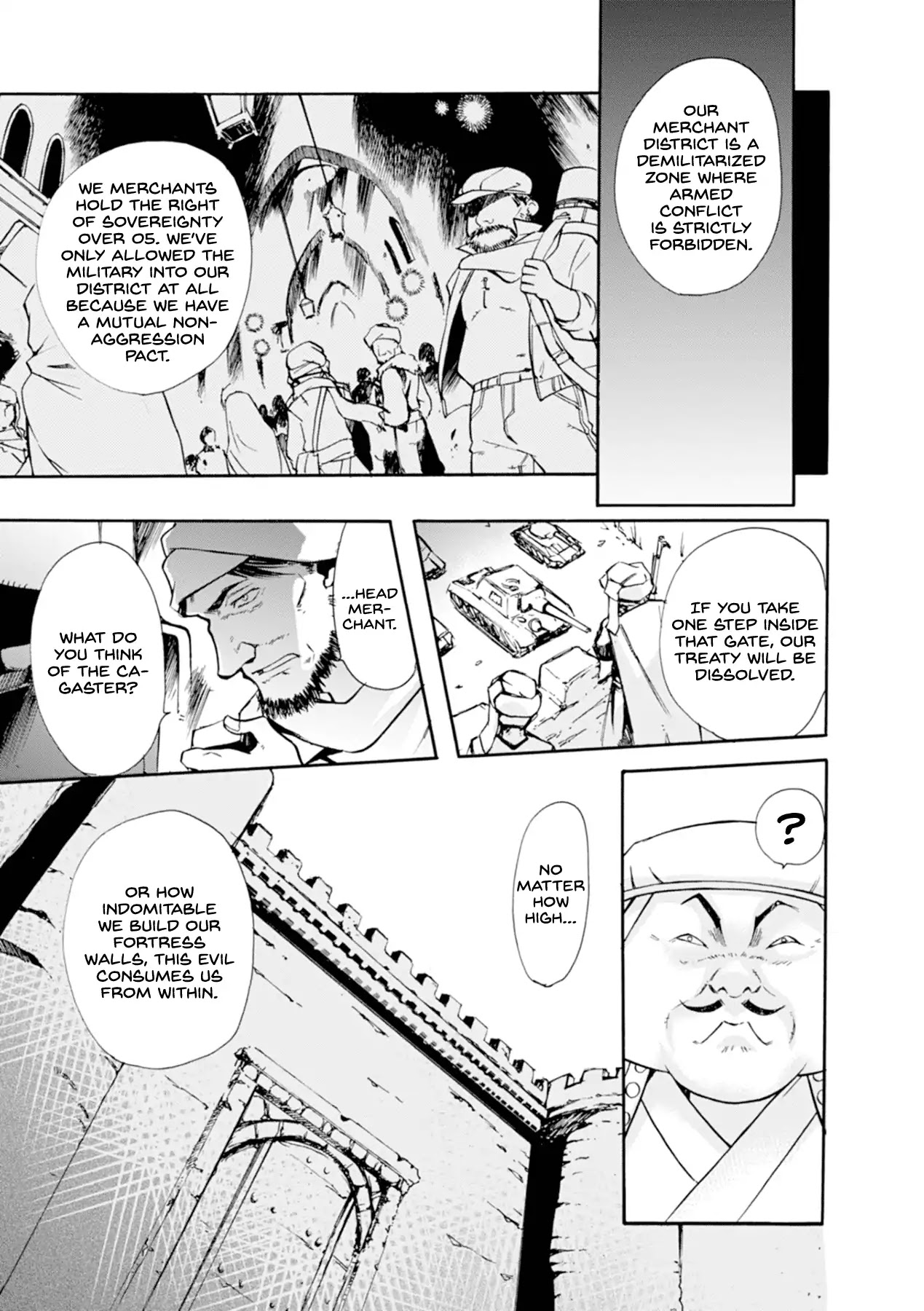 Mushikago no Cagaster chapter 14 page 10