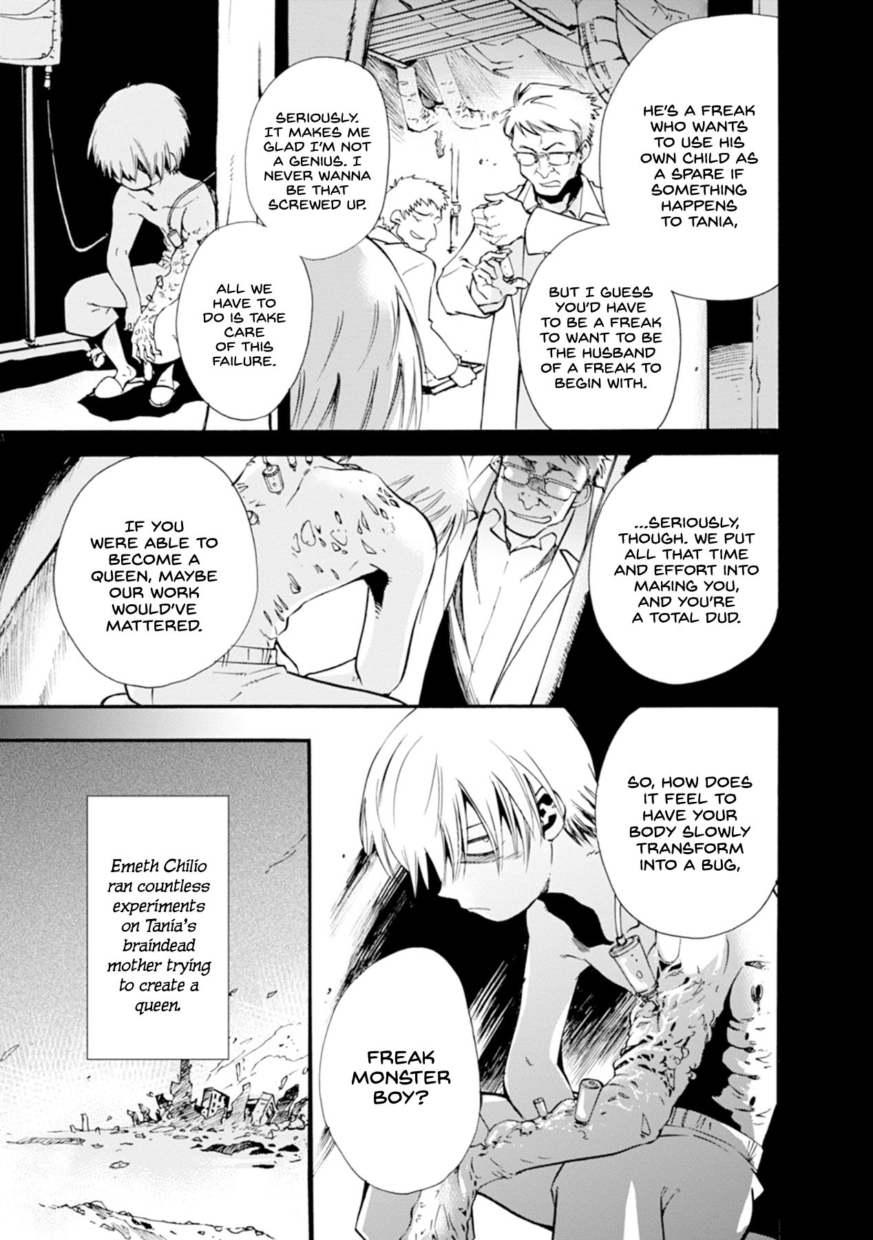 Mushikago no Cagaster chapter 15 page 14