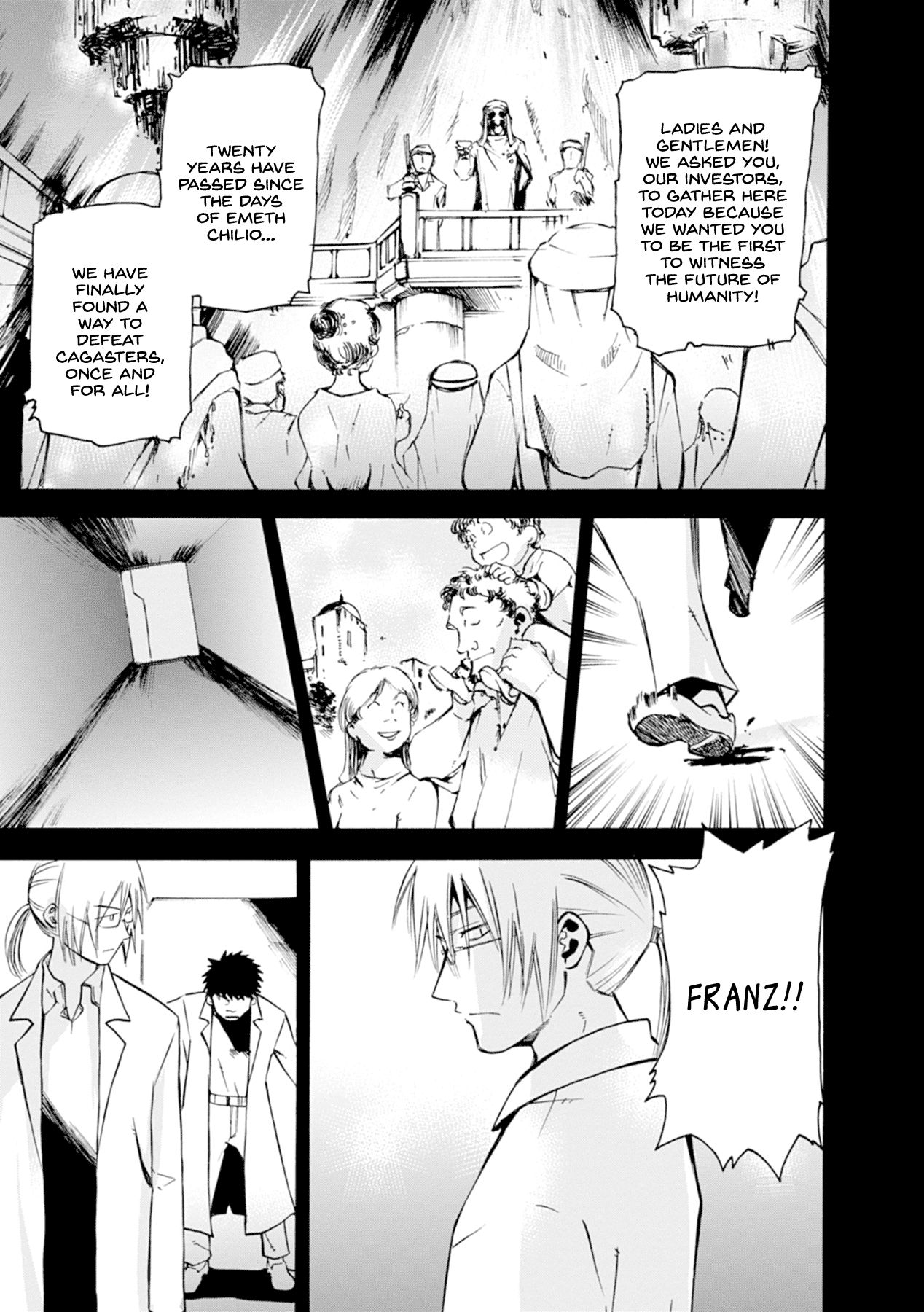 Mushikago no Cagaster chapter 15 page 22