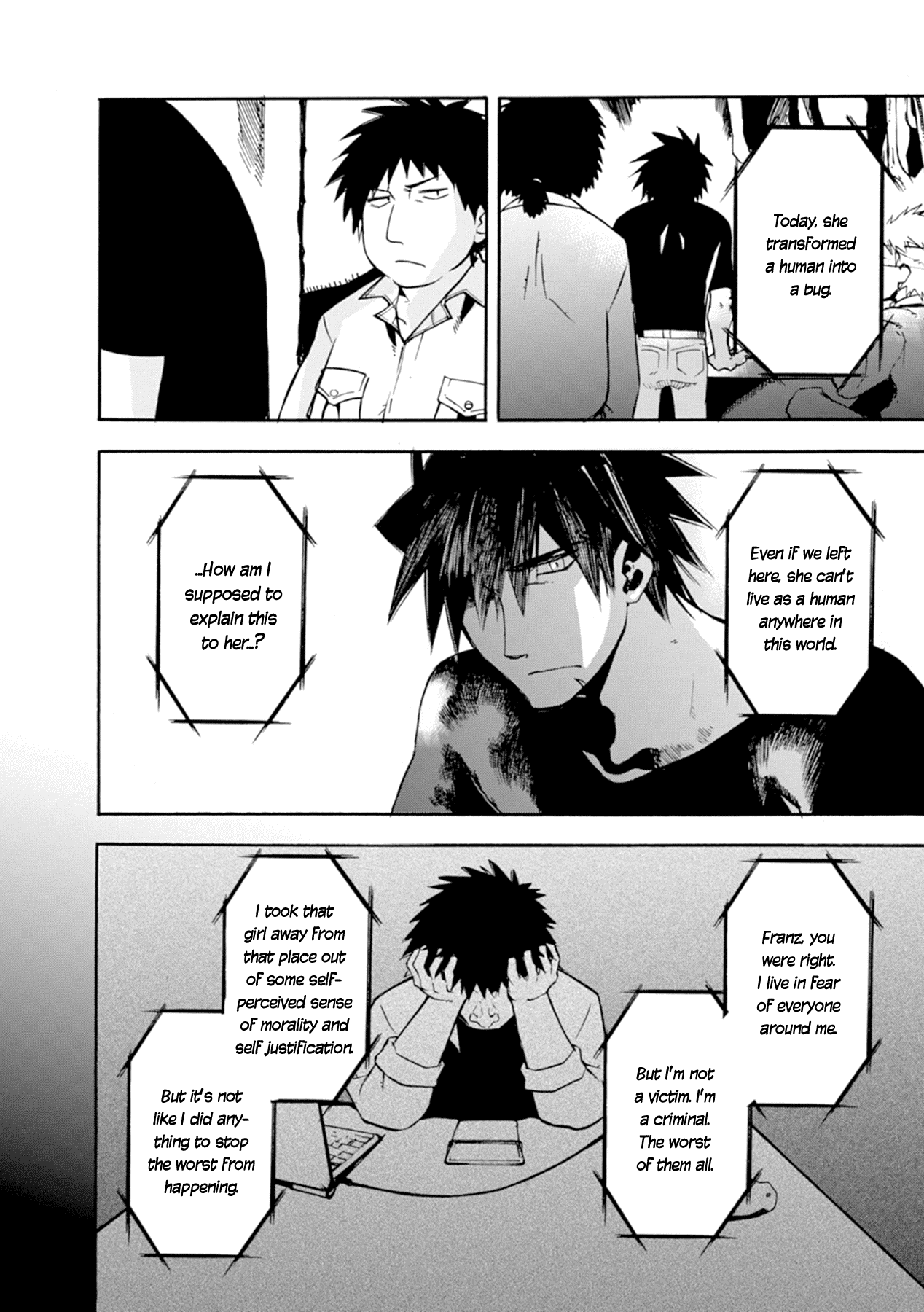 Mushikago no Cagaster chapter 15 page 40