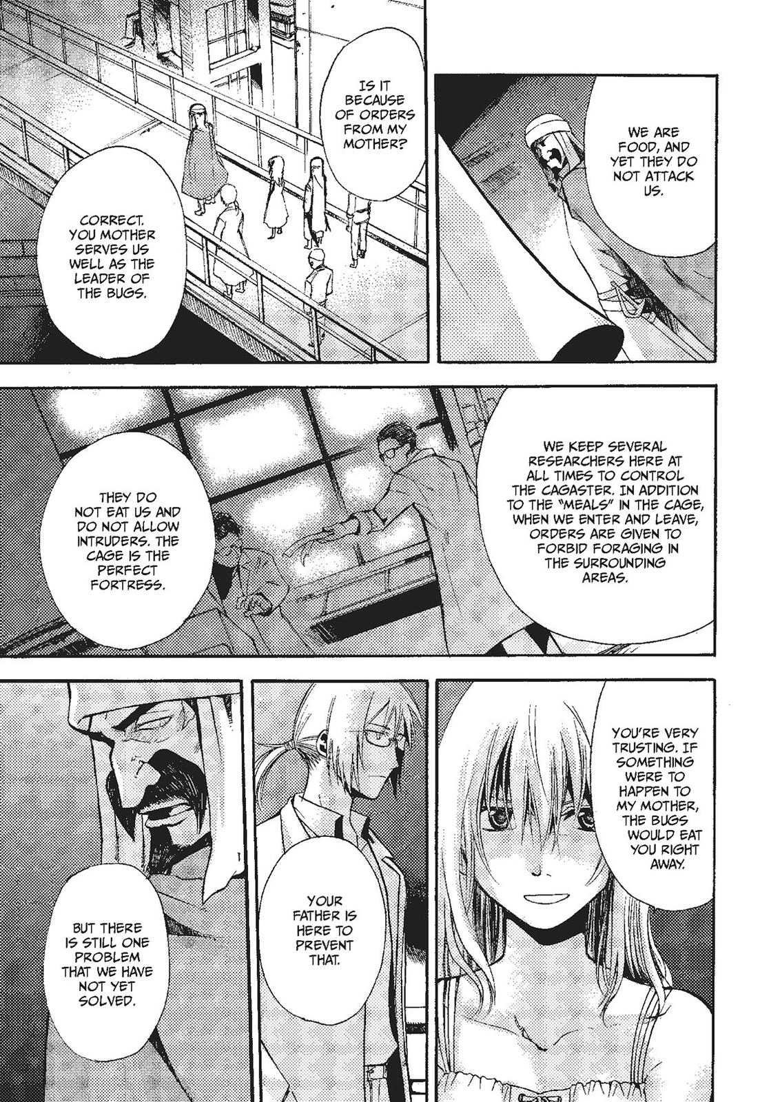 Mushikago no Cagaster chapter 17 page 19