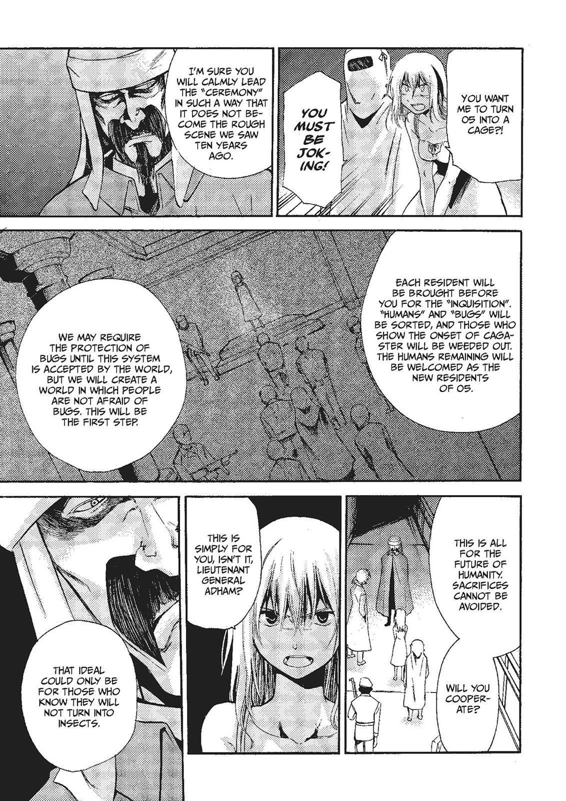 Mushikago no Cagaster chapter 17 page 21