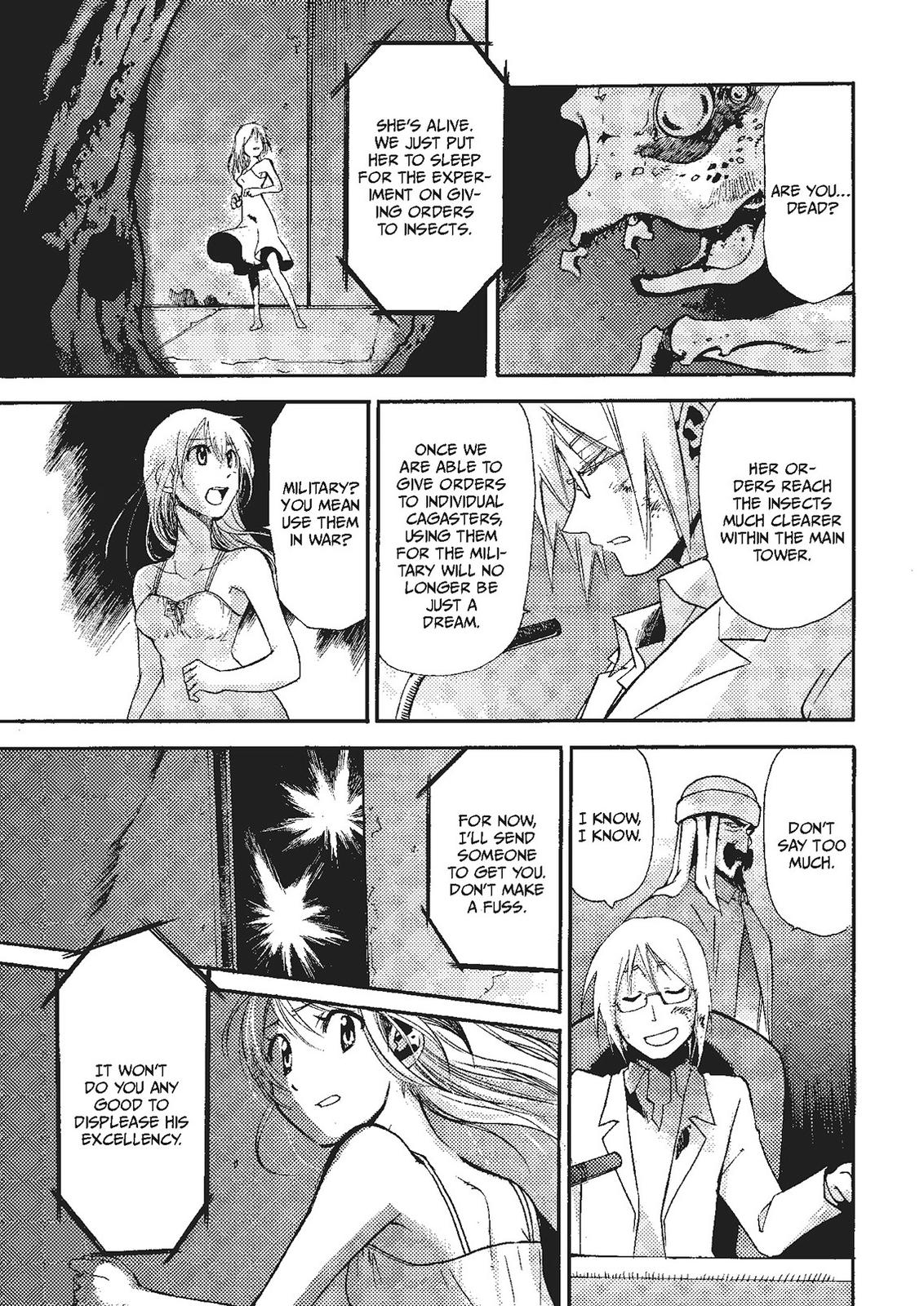 Mushikago no Cagaster chapter 18 page 19