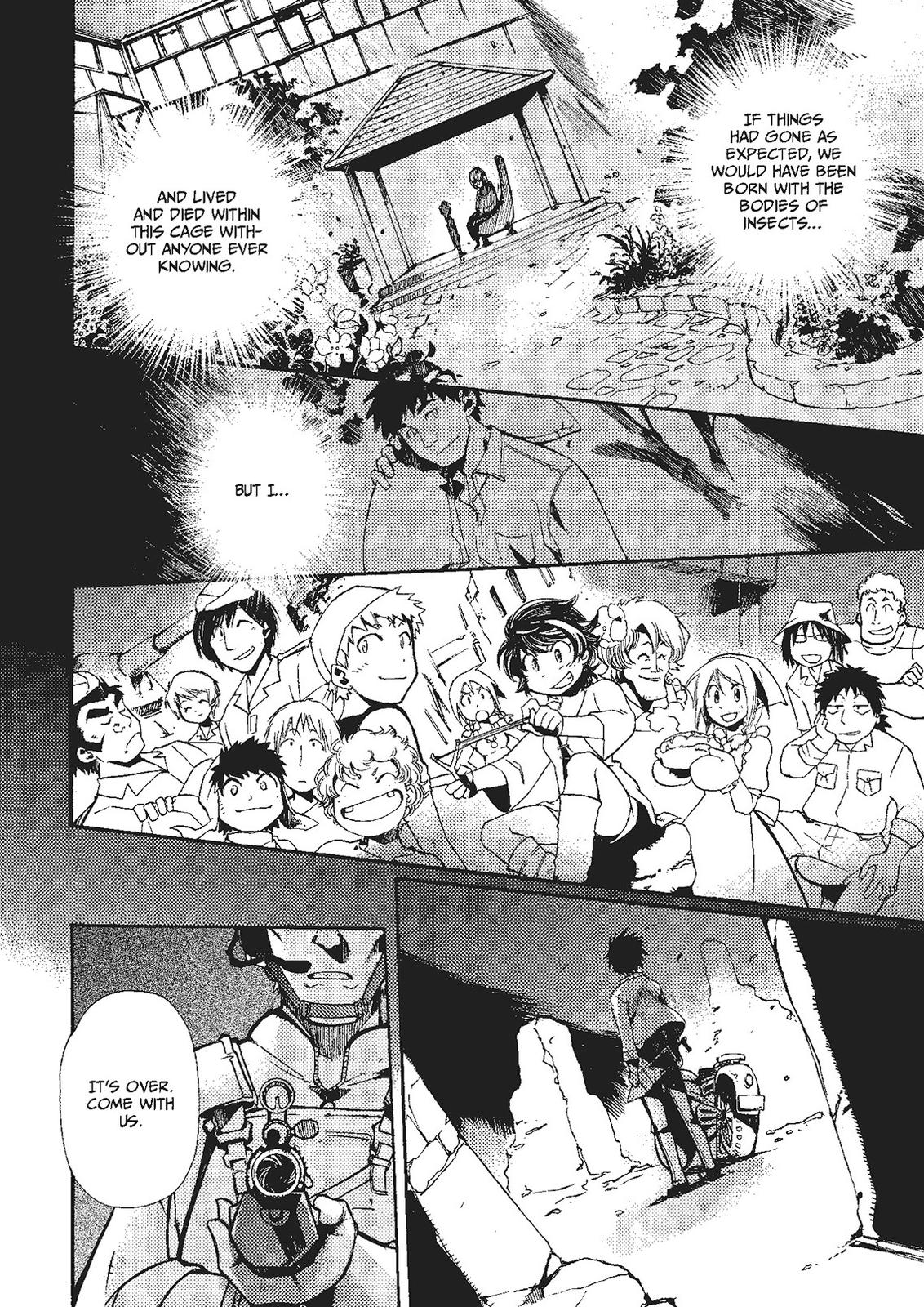 Mushikago no Cagaster chapter 18 page 22