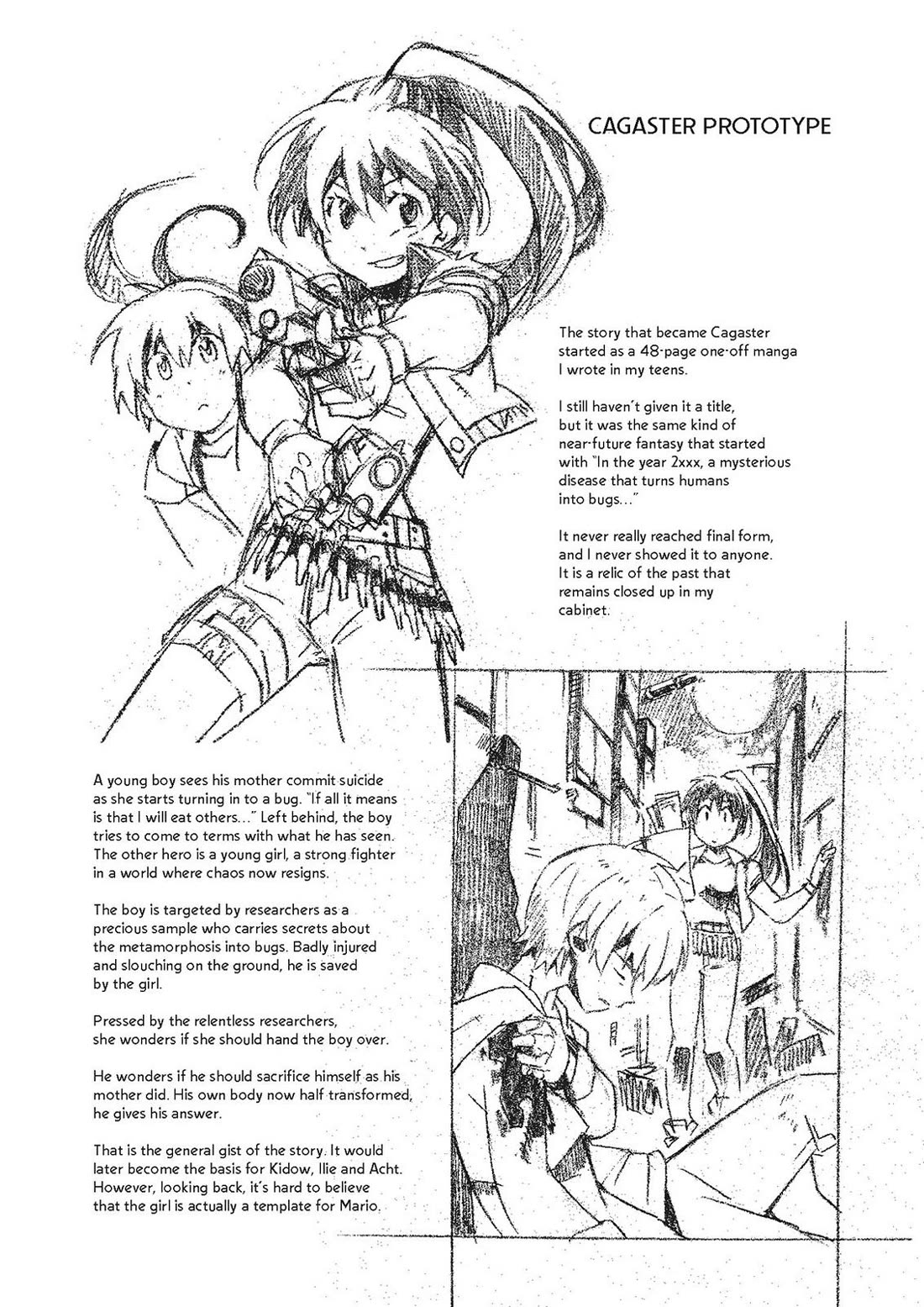 Mushikago no Cagaster chapter 19.5 page 63