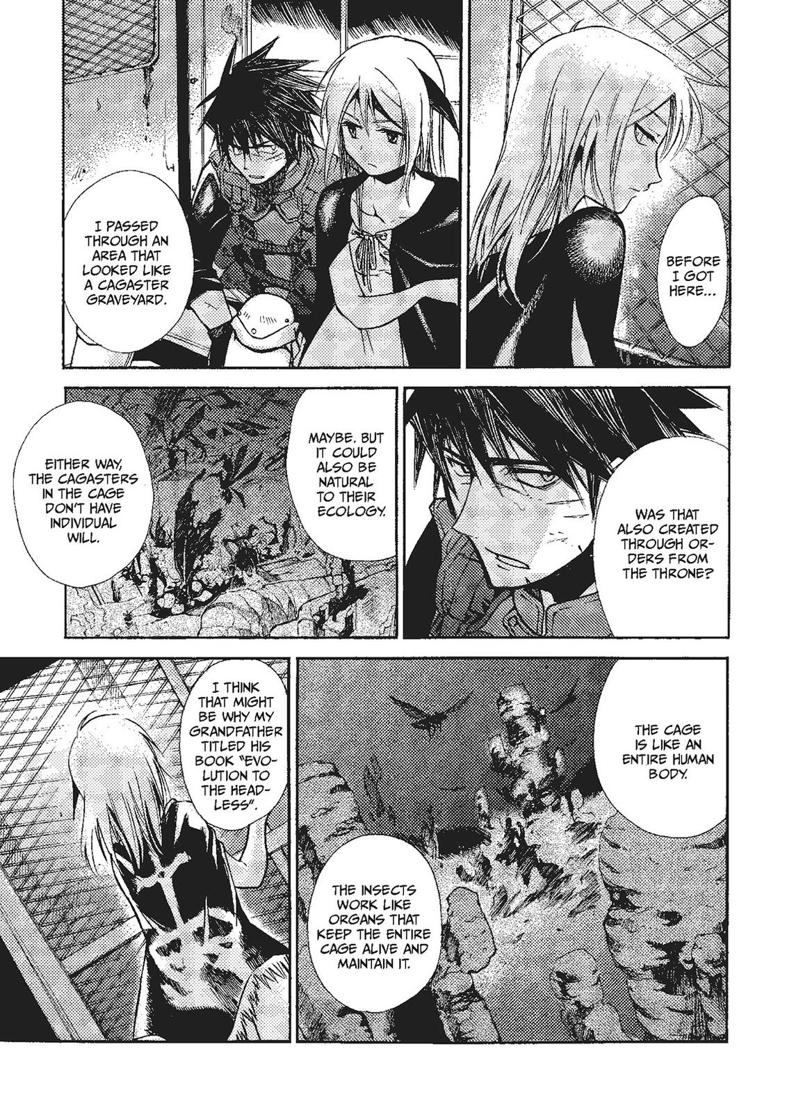 Mushikago no Cagaster chapter 19 page 35