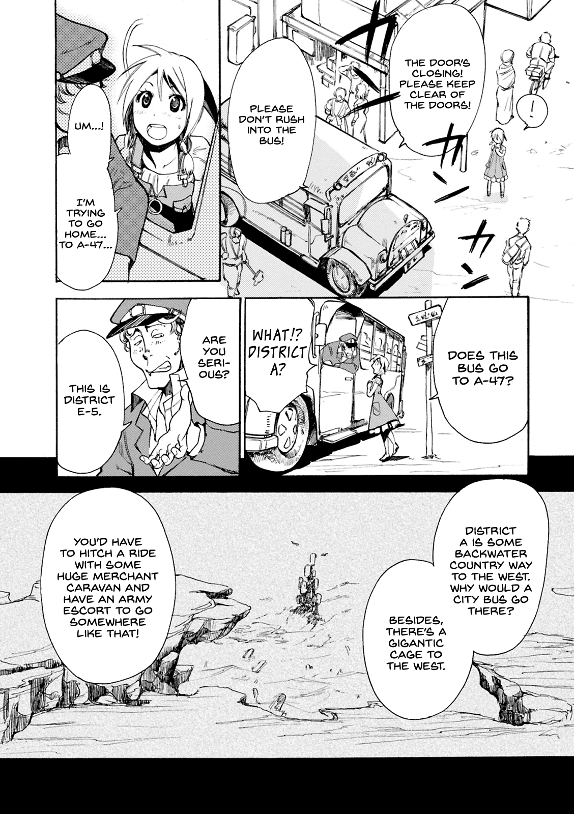 Mushikago no Cagaster chapter 2 page 11