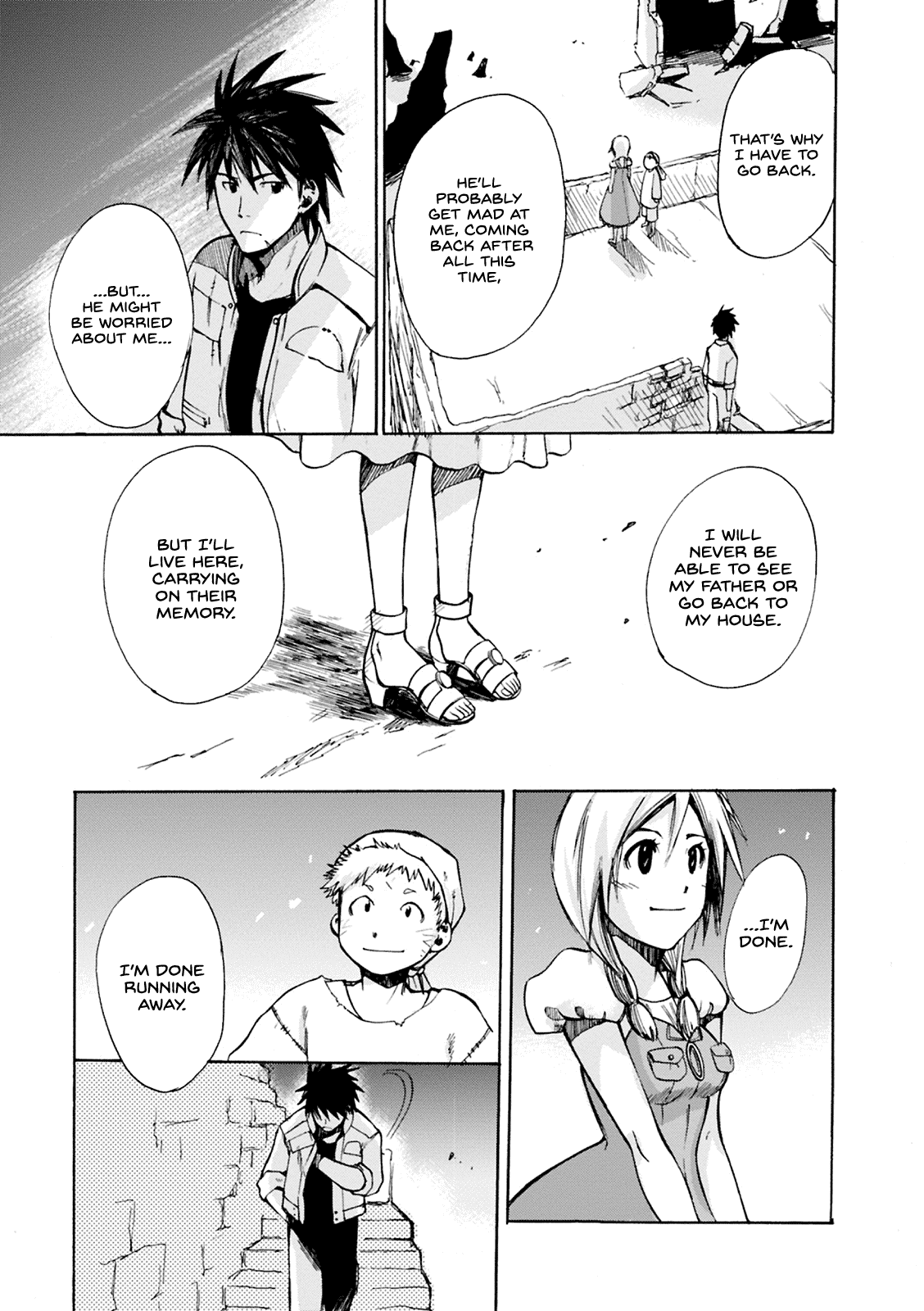 Mushikago no Cagaster chapter 2 page 34