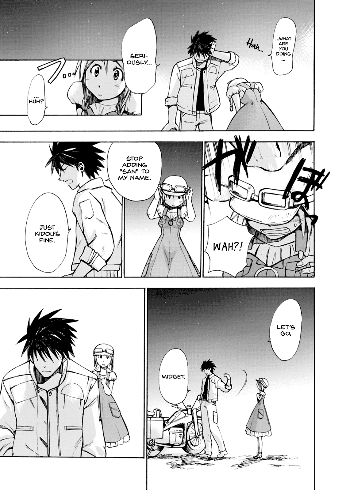 Mushikago no Cagaster chapter 2 page 41