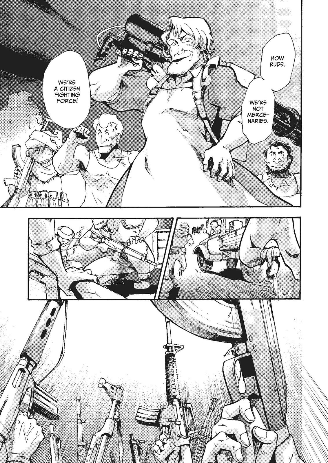 Mushikago no Cagaster chapter 20 page 36