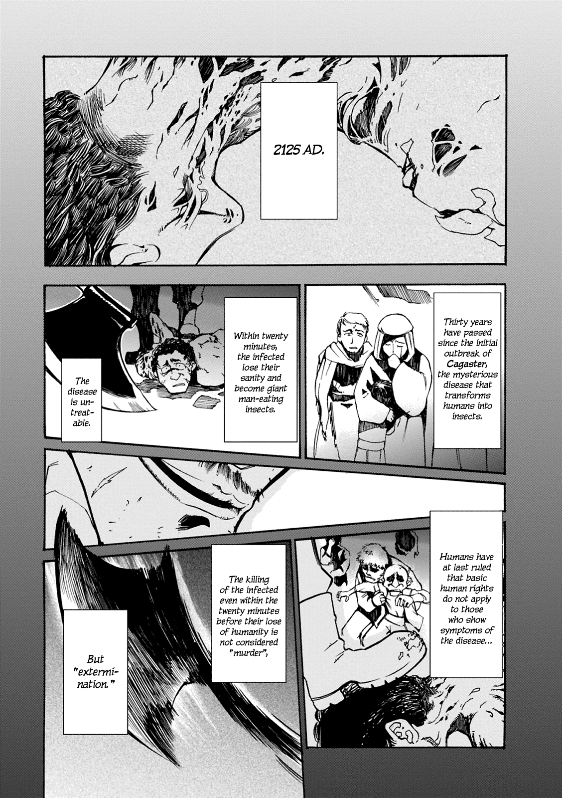 Mushikago no Cagaster chapter 3 page 2