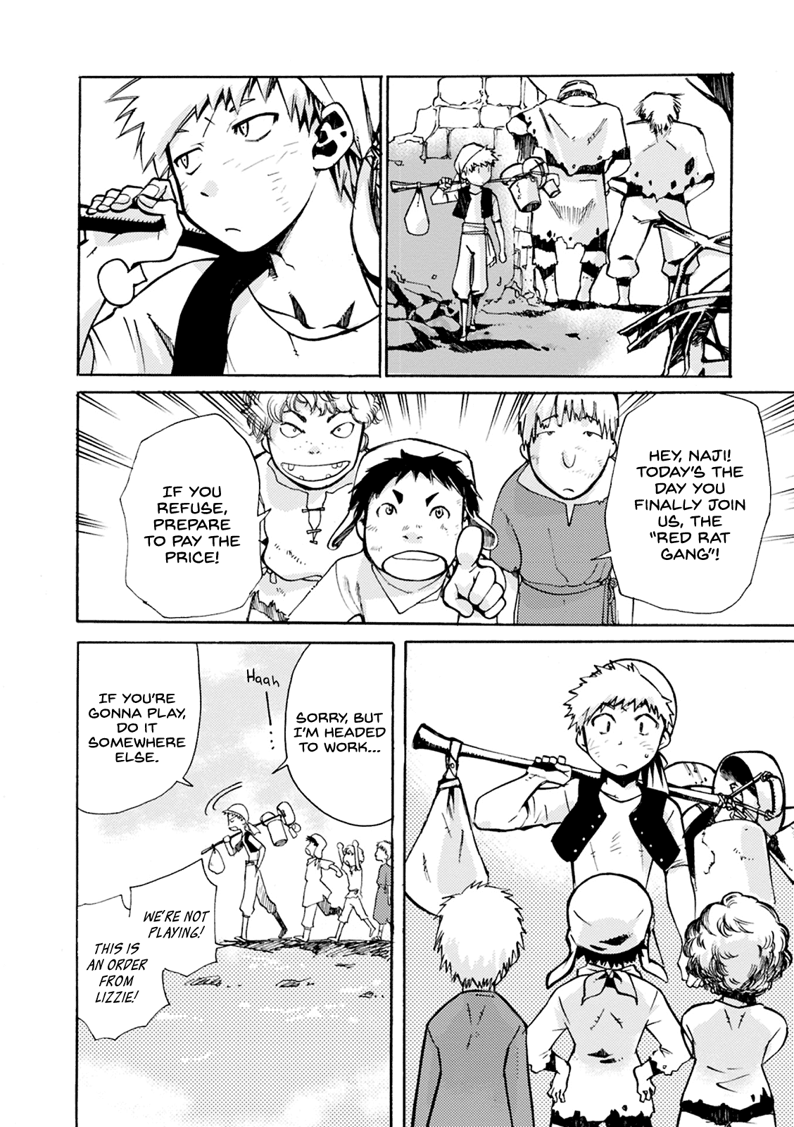 Mushikago no Cagaster chapter 4 page 3