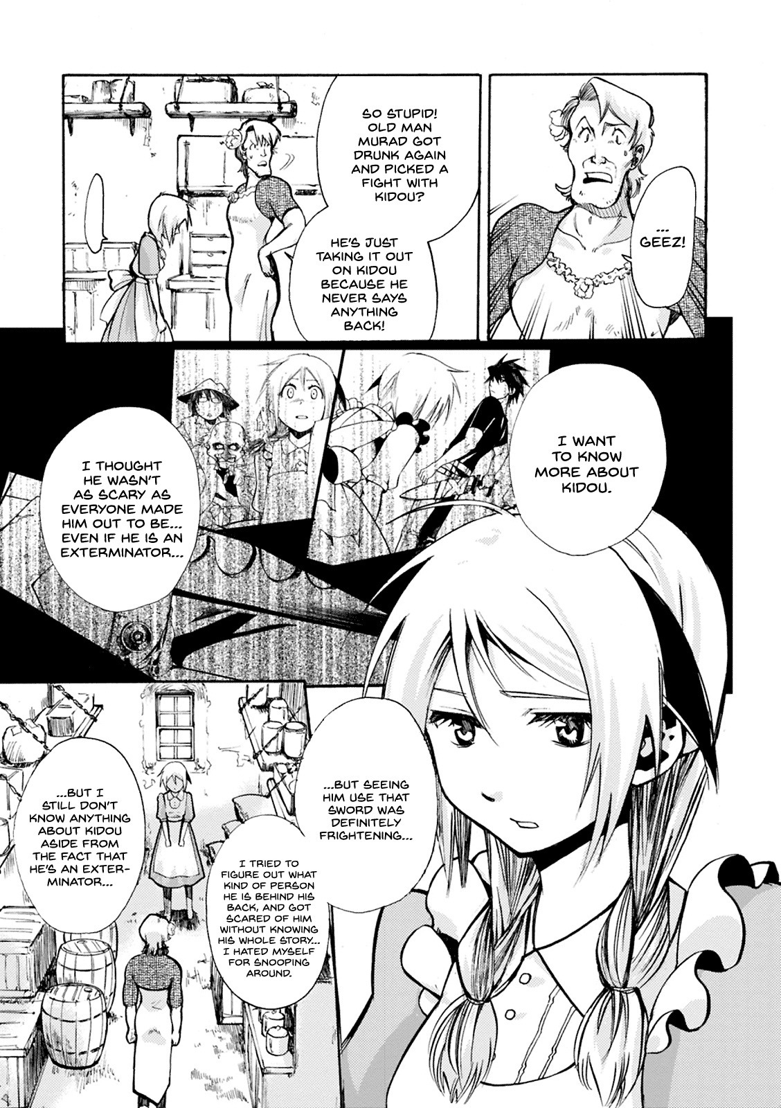 Mushikago no Cagaster chapter 4 page 8