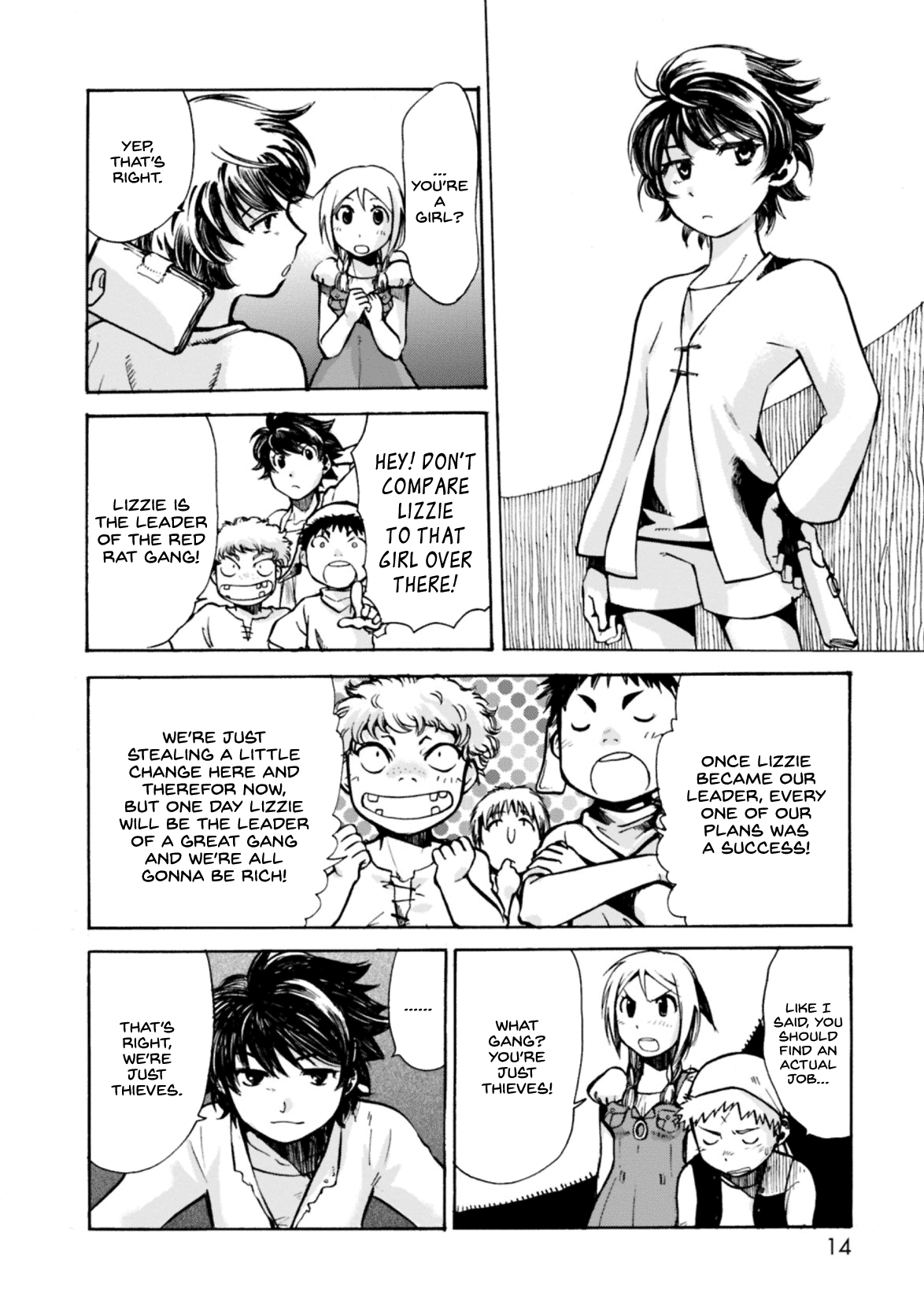 Mushikago no Cagaster chapter 5 page 14