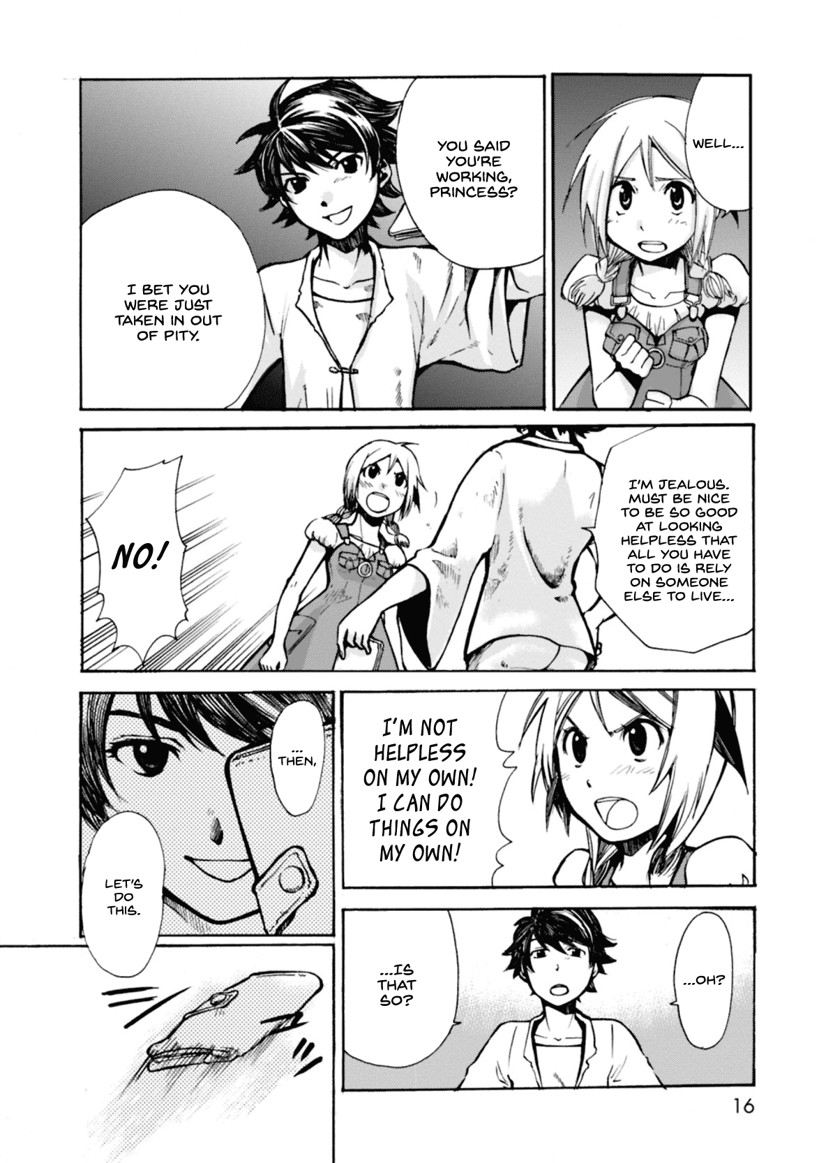 Mushikago no Cagaster chapter 5 page 16