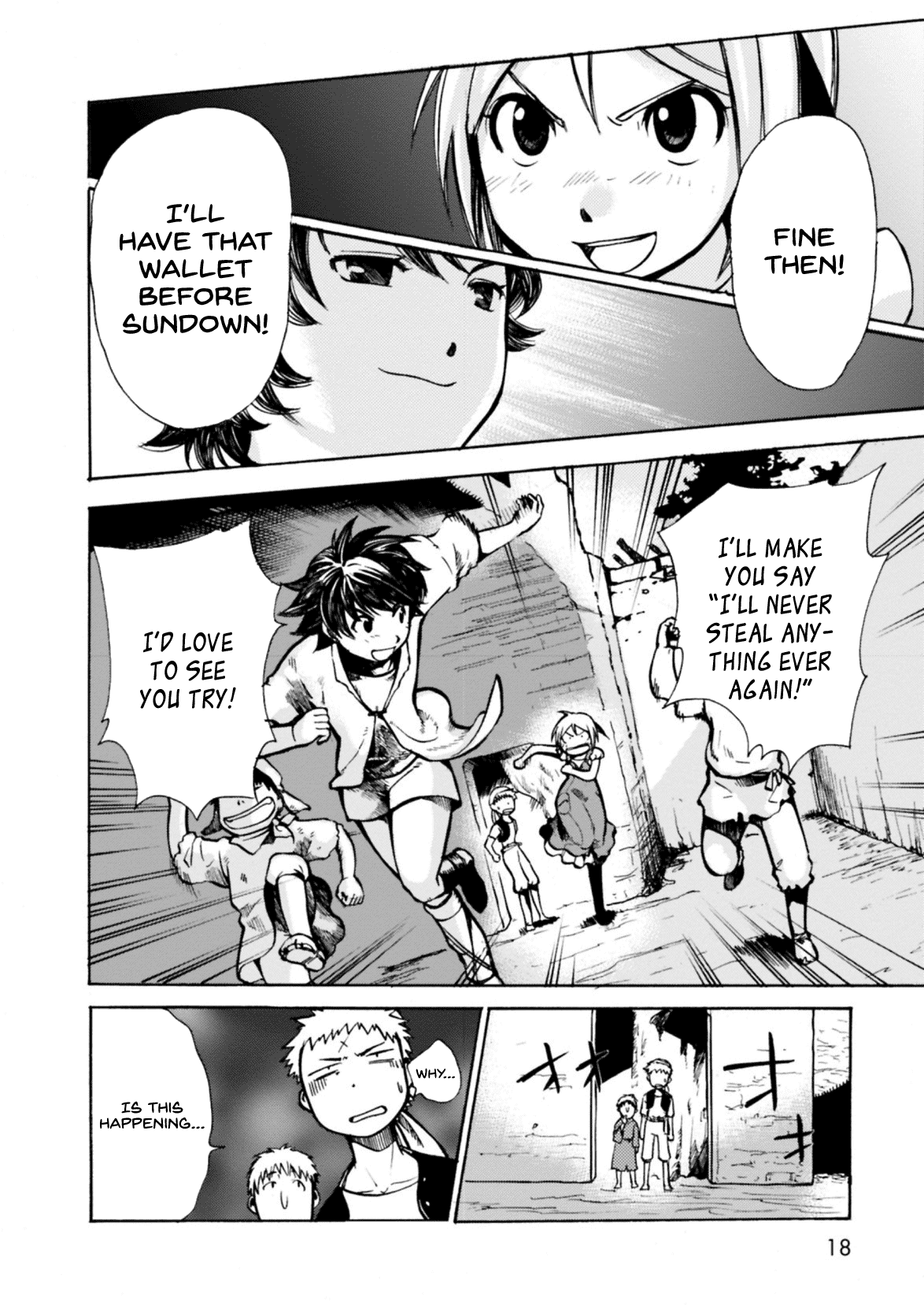 Mushikago no Cagaster chapter 5 page 18