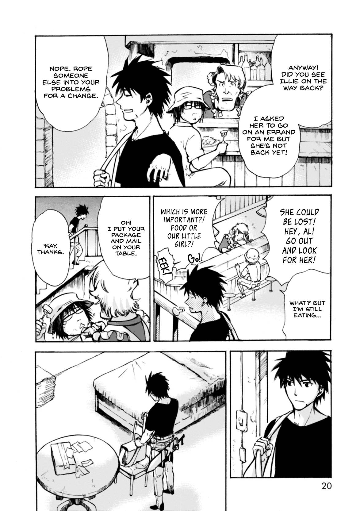 Mushikago no Cagaster chapter 5 page 20